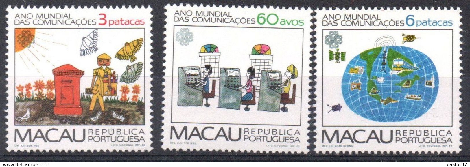 1983 Macau Macao Année Internationale De La Communication - Altri & Non Classificati