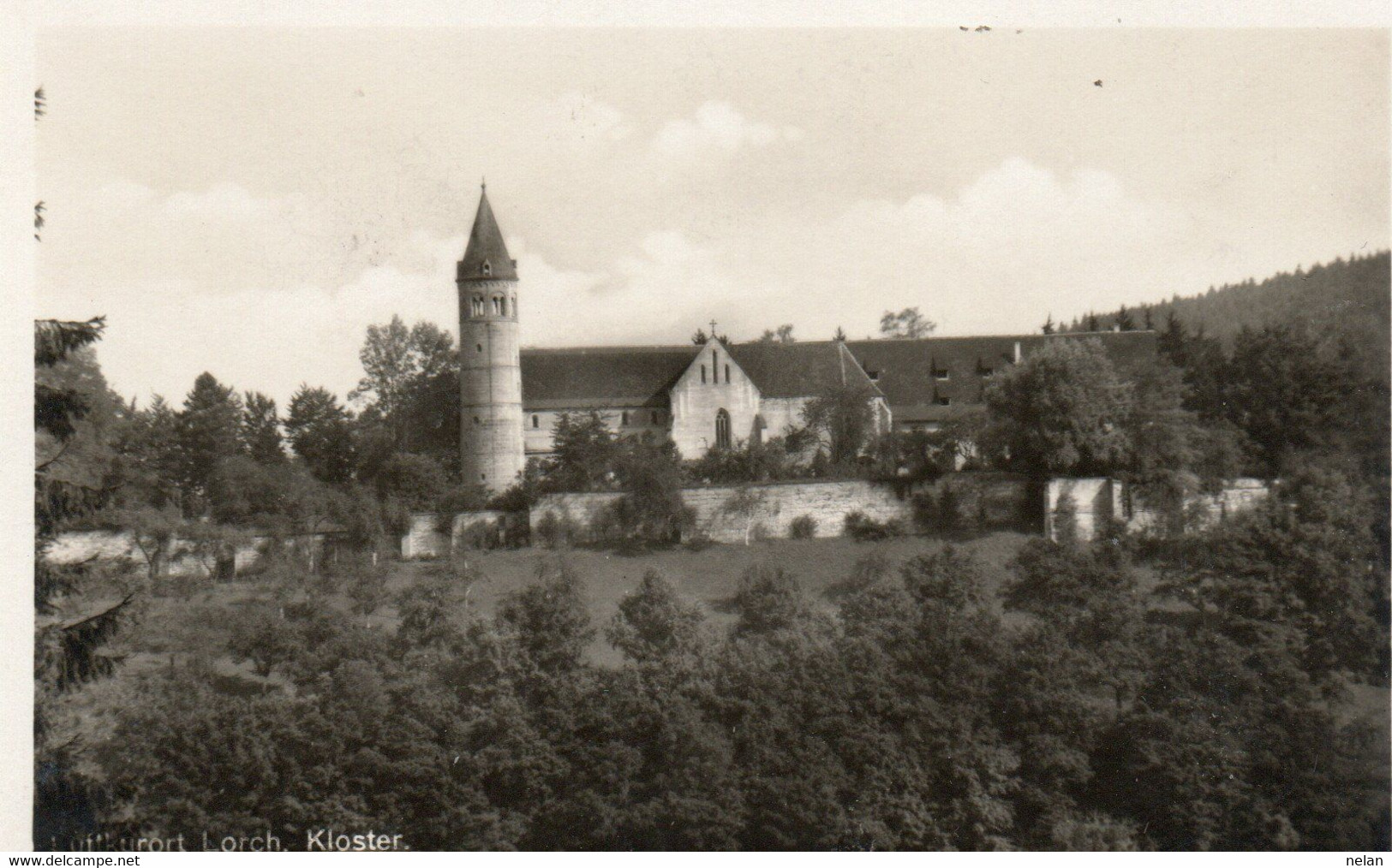 LUFTKURORT LORCH-KLOSTER-REAL PHOTO - Lorch