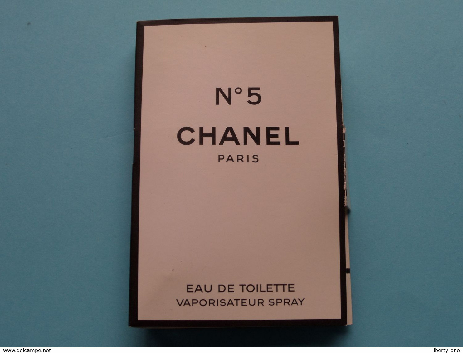 " N° 5 " CHANEL Paris Eau De Toilette ( 4 Ml Sample ) Original Boite/Box ( Good Condition ) Voir Scans ! - Miniaturas Mujer (en Caja)