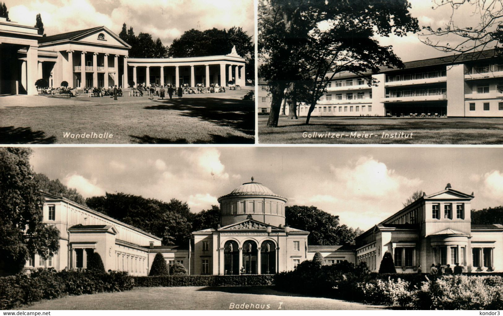 Bad Oeynhausen. Wandelhalle. Badehaus - Bad Oeynhausen