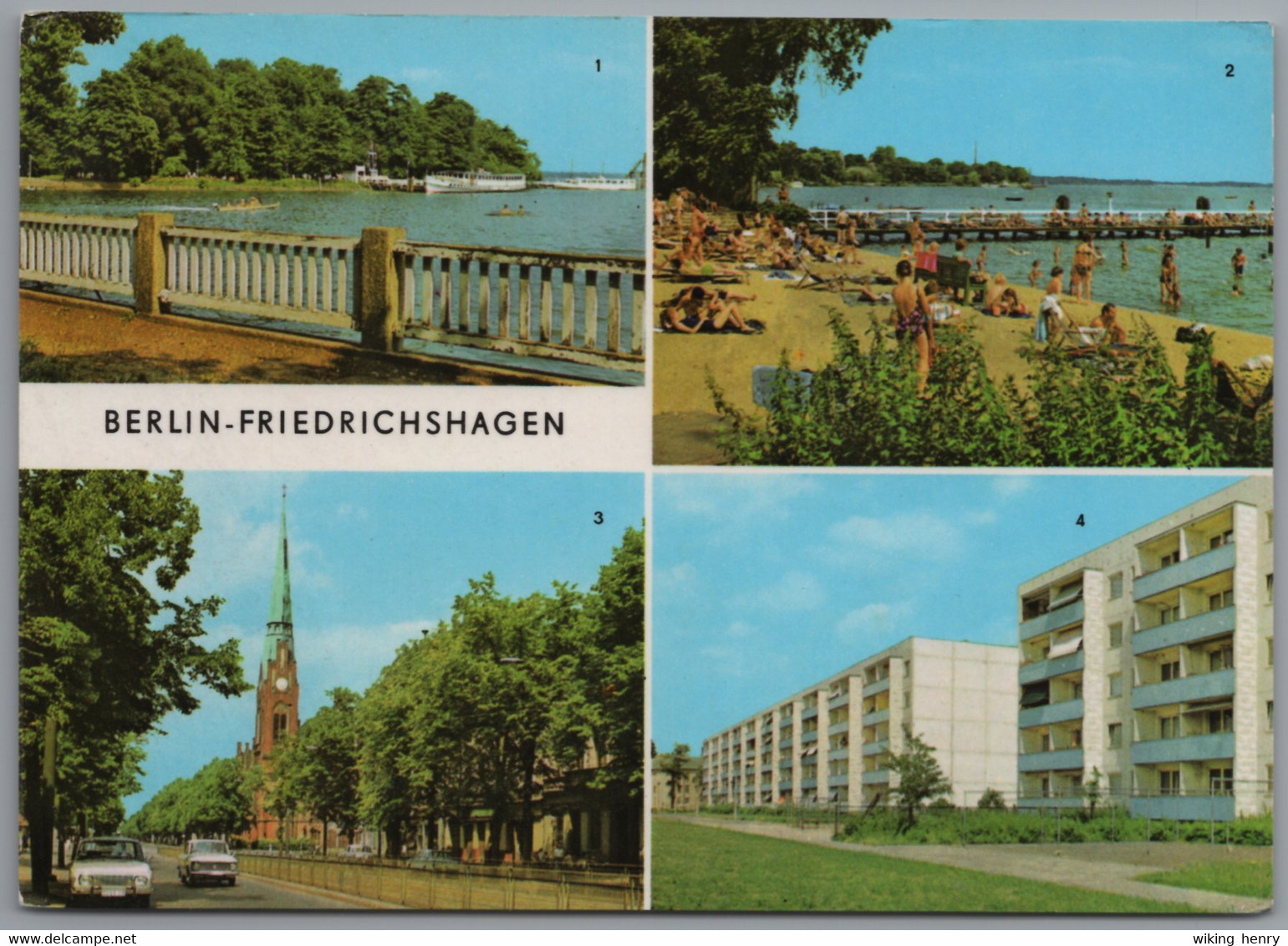 Berlin Friedrichshagen - Mehrbildkarte 1 - Koepenick