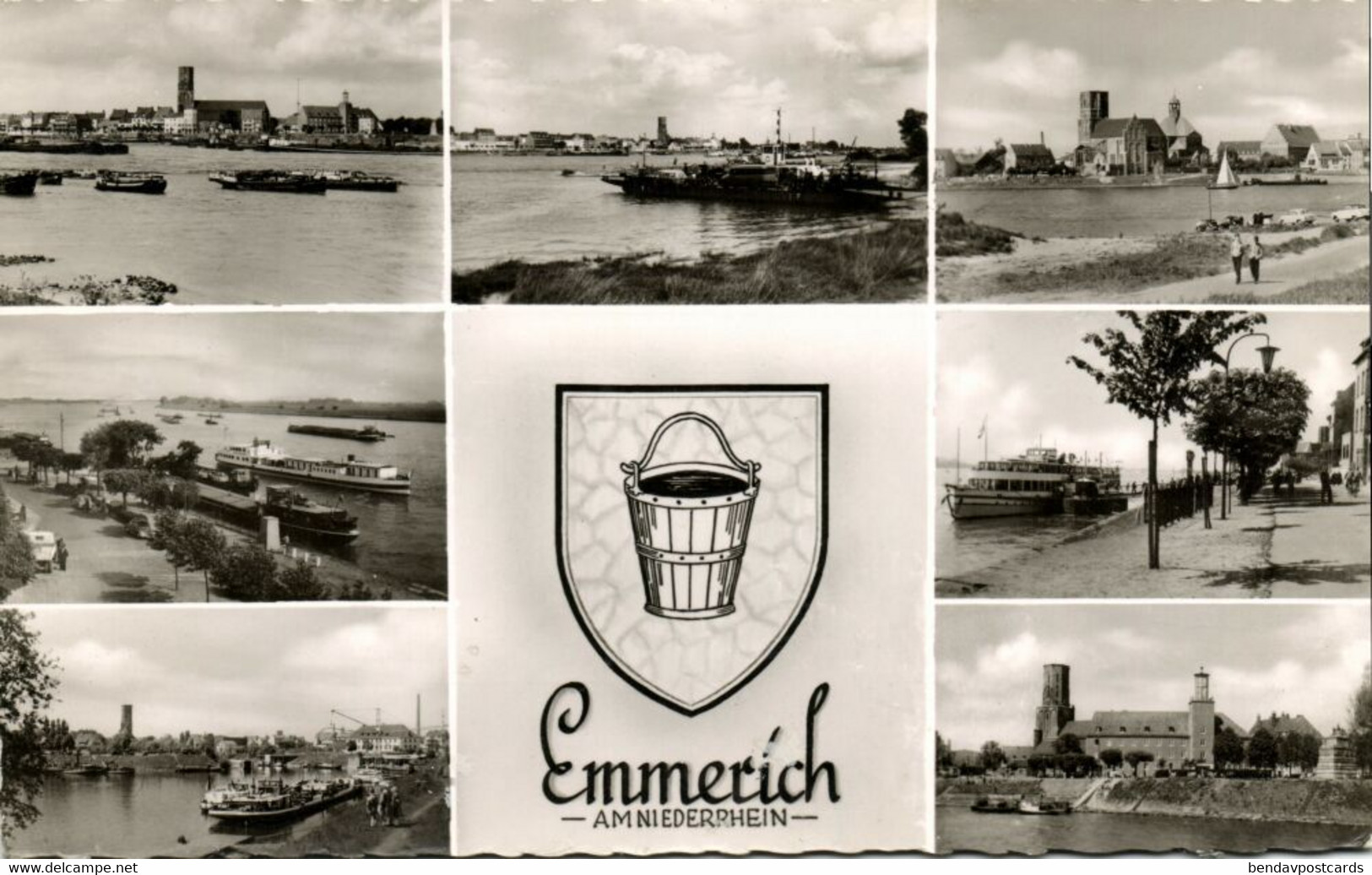 EMMERICH Am Niederrhein, Mehrbildkarte (1959) AK - Emmerich