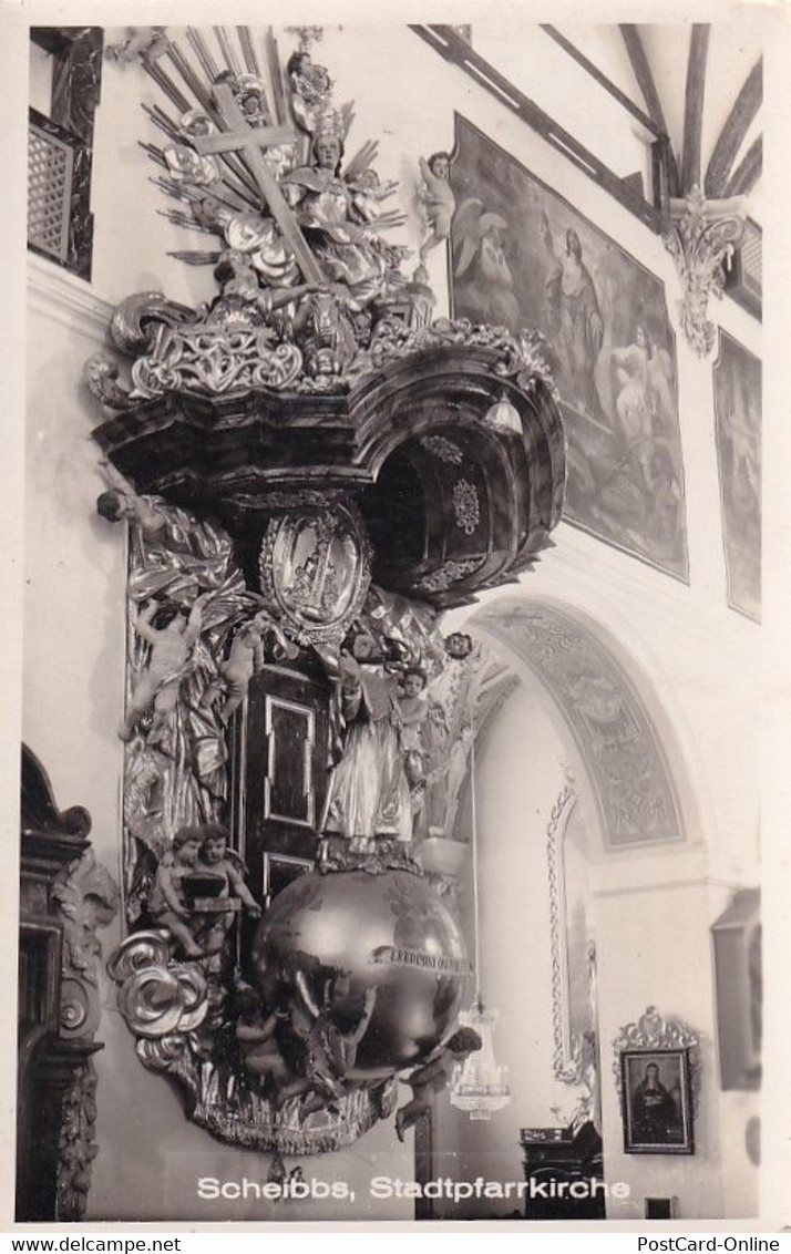 2375 - Österreich - Niederösterreich , Scheibbs , Stadtpfarrkirche - Nicht Gelaufen - Scheibbs