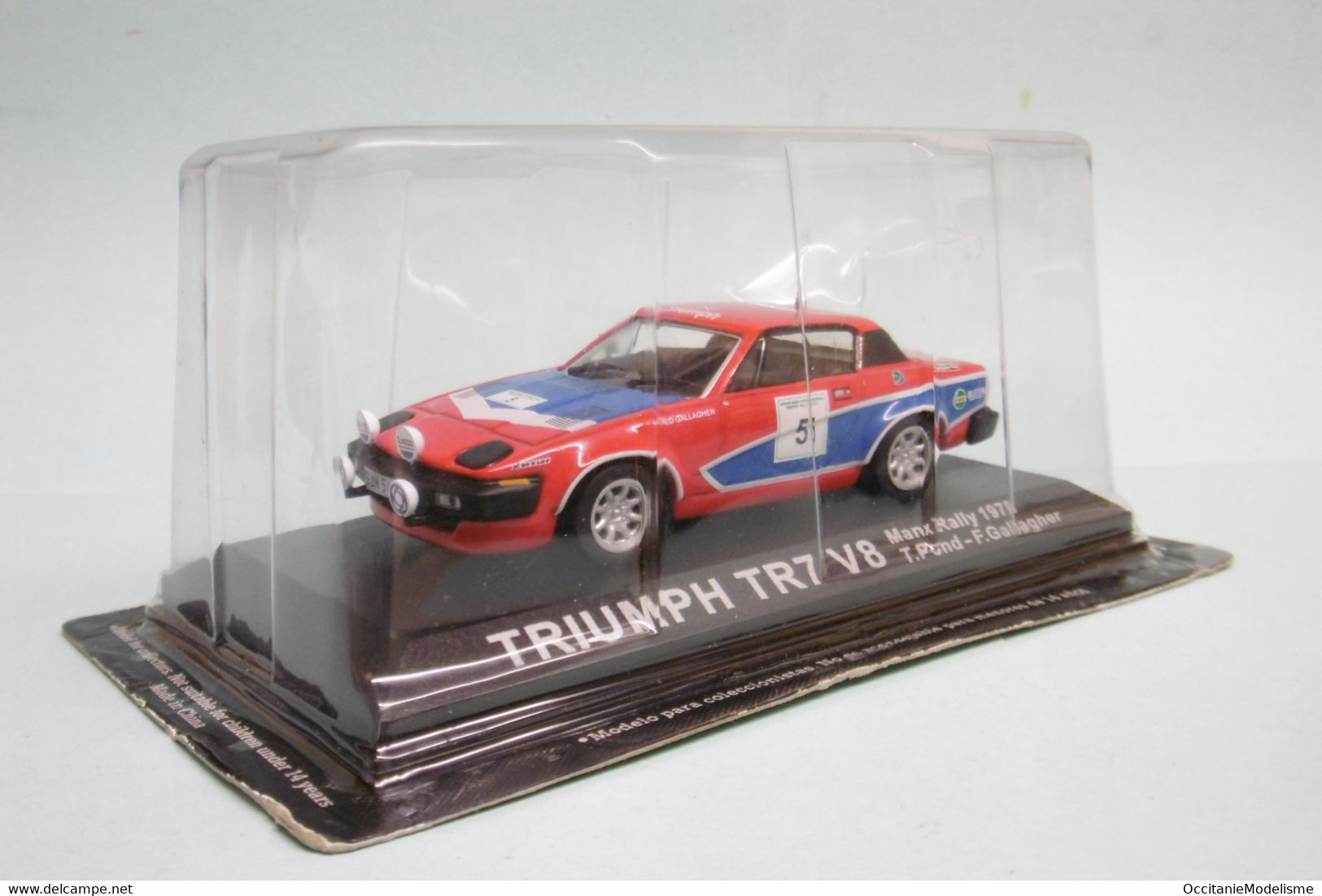 Altaya / Ixo - TRIUMPH TR7 V8 Manx Rally 1978 T. Pond - F. Gallagher Neuf 1/43 - Rallye