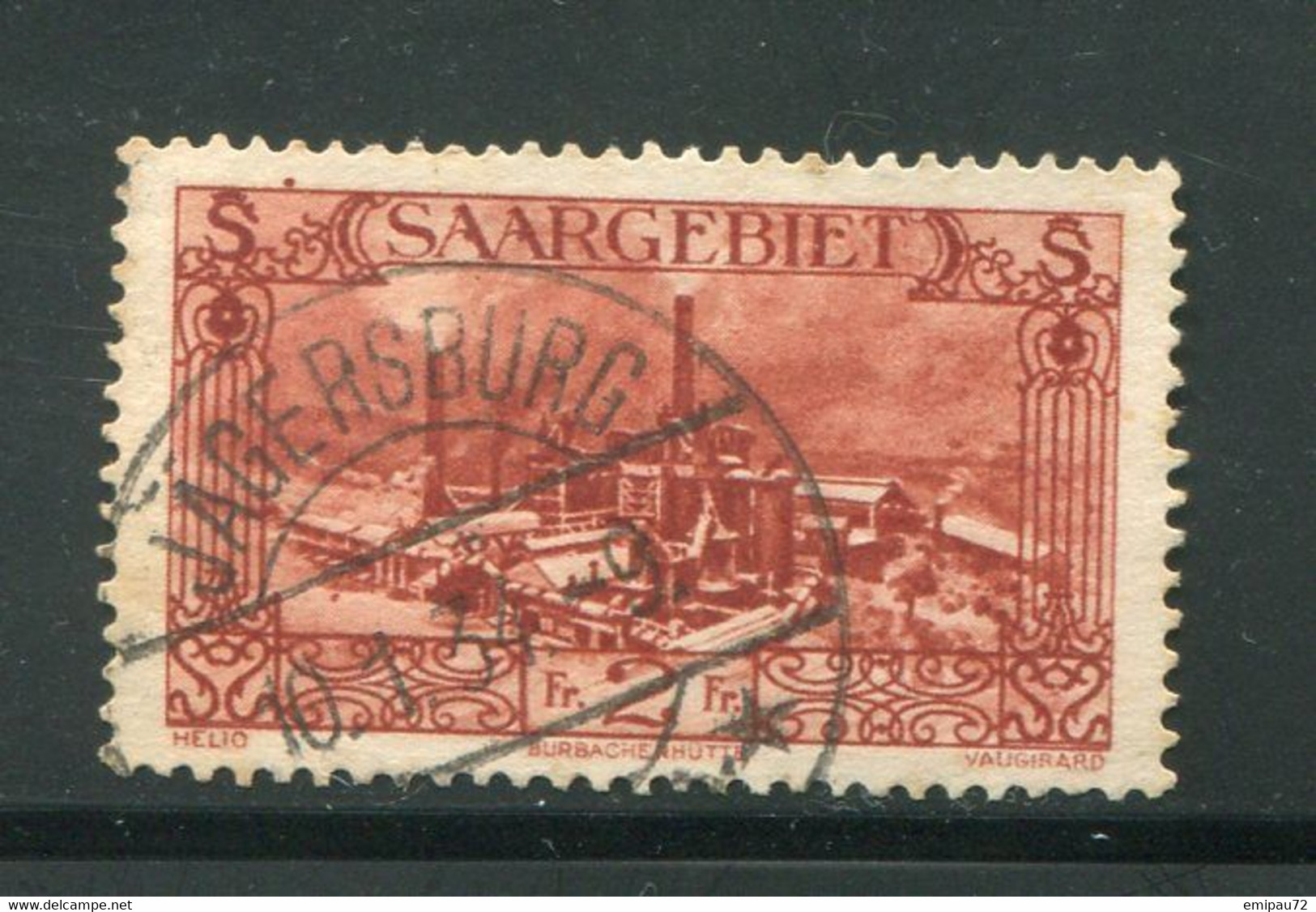 SARRE- Y&T N°118- Oblitéré - Used Stamps