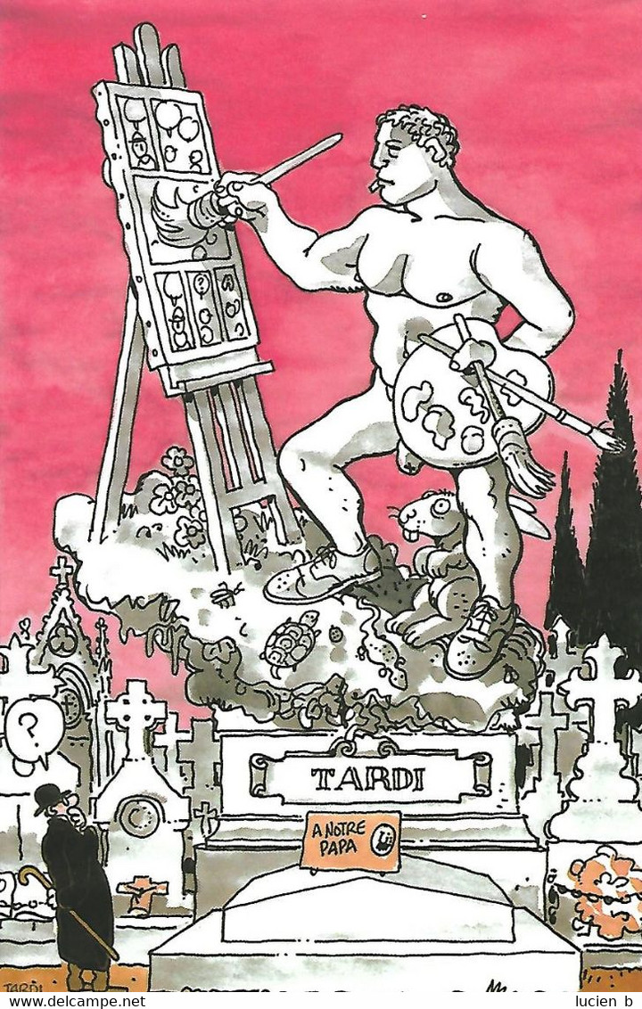 TARDI  -  Carte Le Père Lachaise  (a30) (EB) - Postkaarten