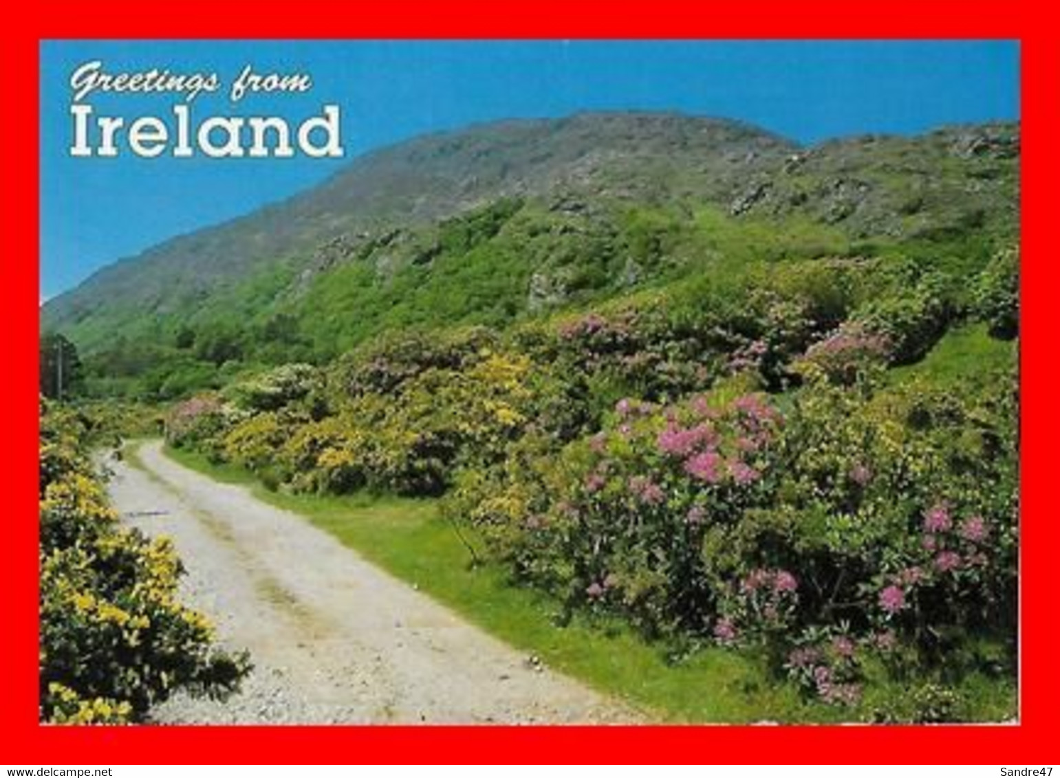 3 CPSM/gf IRELAND. Eventide, Croagh Patrick / Greetings From The Aran Islands / The Ingratiating Island...M054 - Mayo