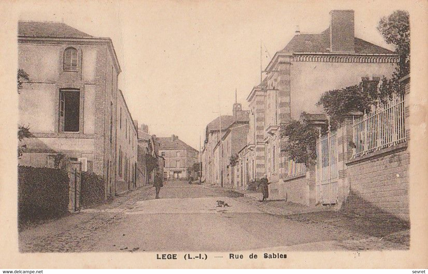 LEGE. - Rue Des Sables - Legé