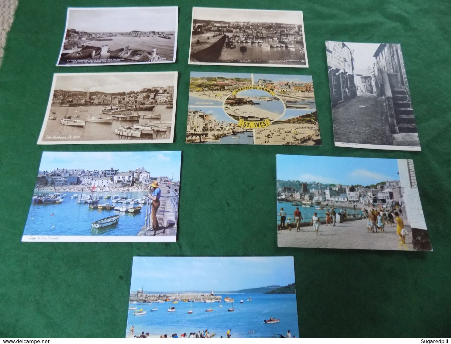 VINTAGE CORNWALL: St Ives X8 Mixed - Newquay