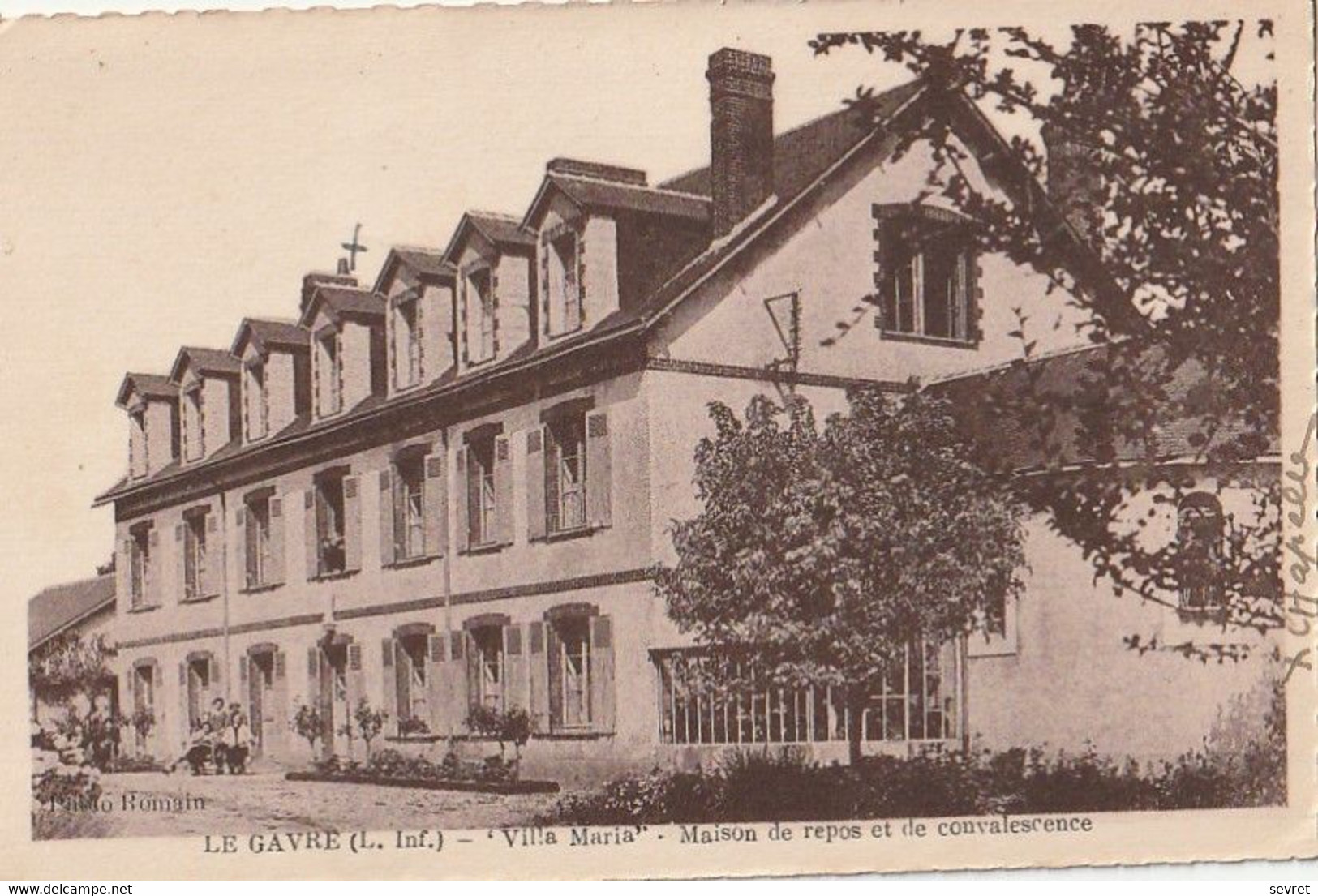 LE GAVRE. - Villa "Maria". Maison De Repos Et De Convalescence - Le Gavre