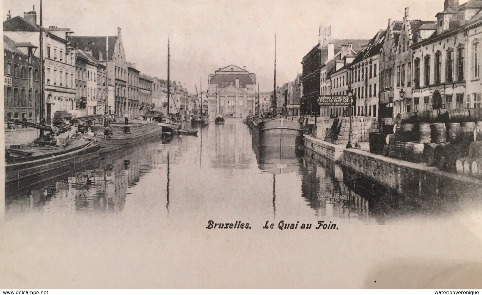 Bruxelles Le Quai Au Foin - Hafenwesen