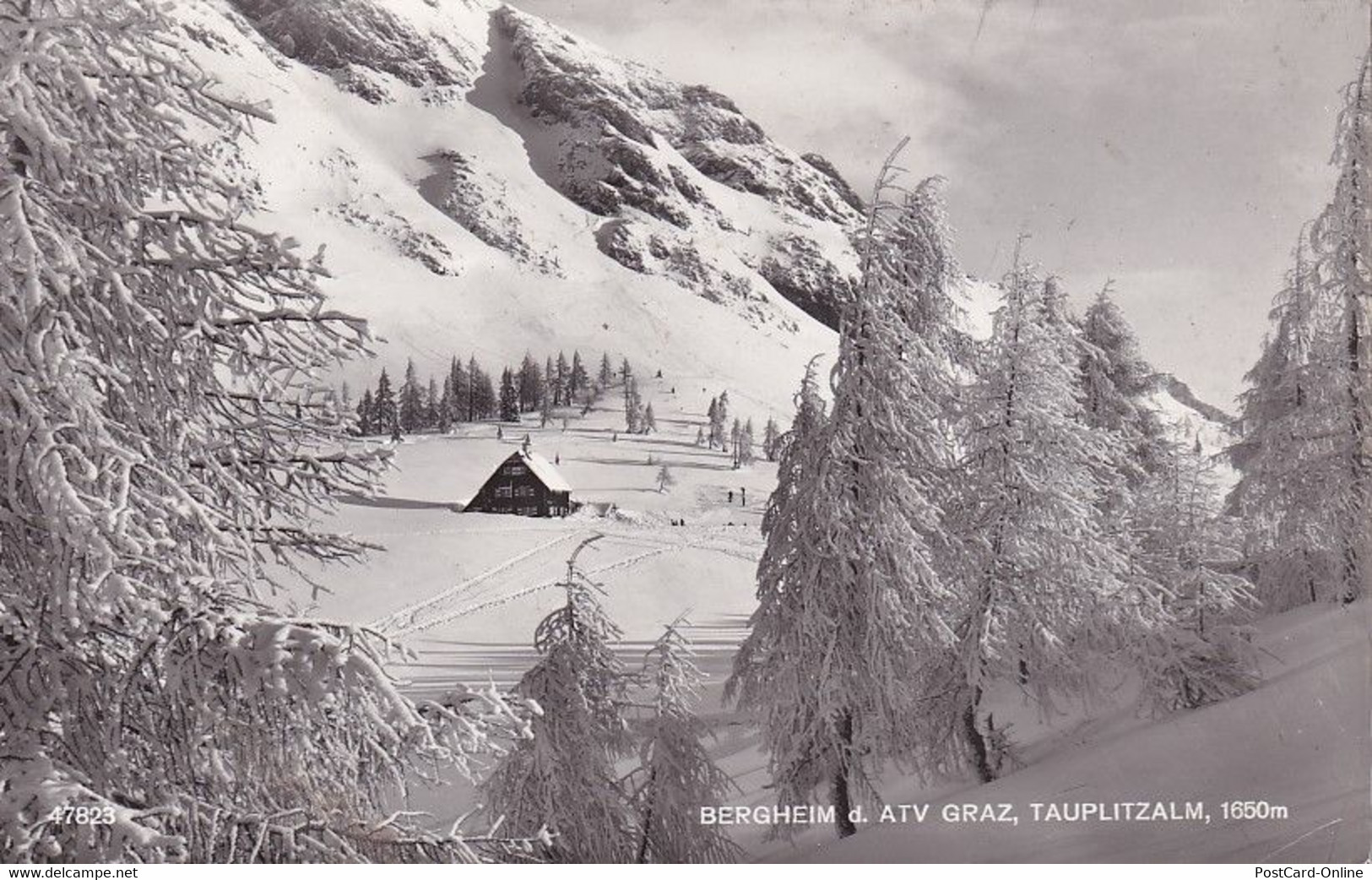 2412 - Österreich - Steiermark , Bergheim D. ATV Graz , Tauplitzalm - Gelaufen - Tauplitz