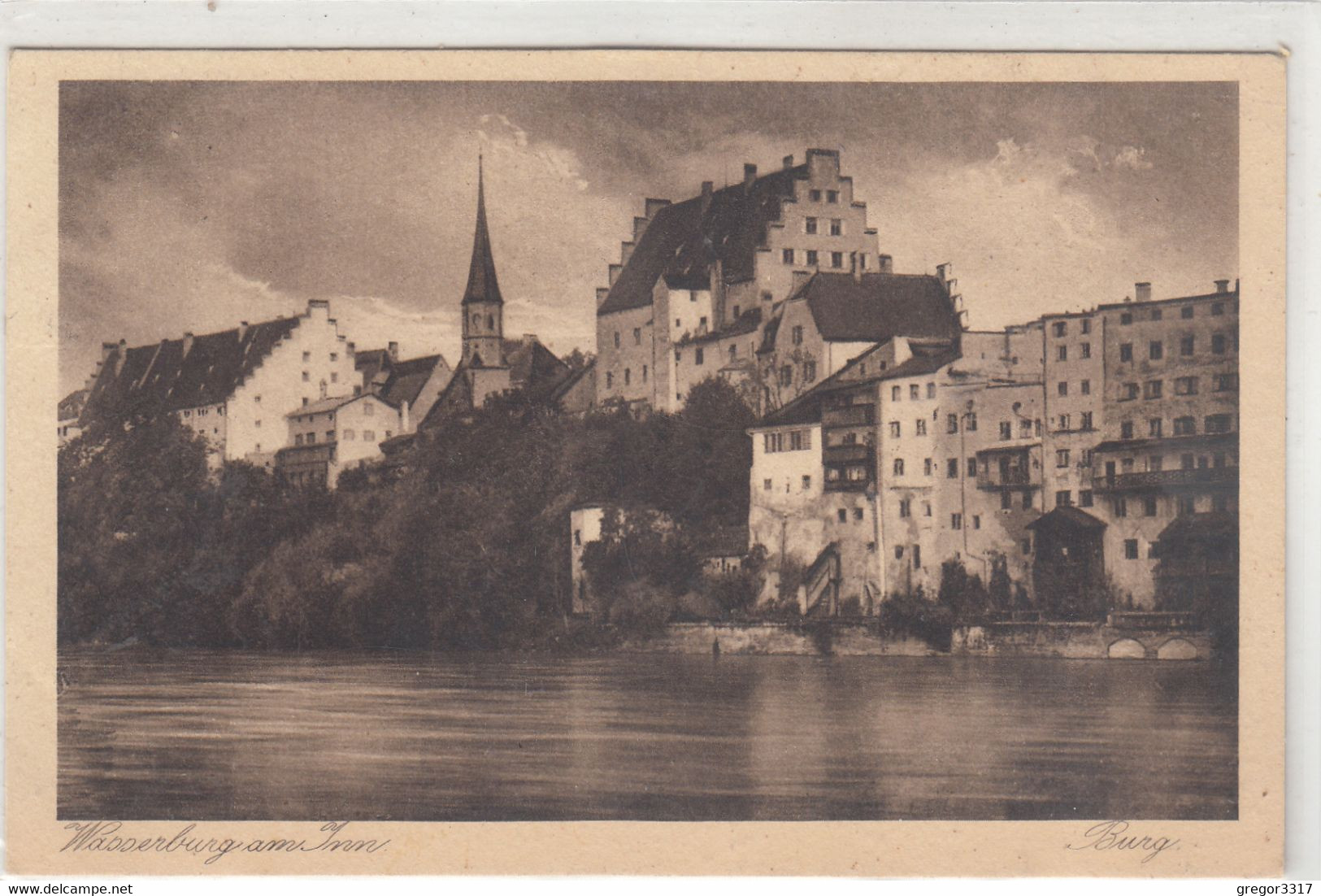 686) WASSERBURG Am INN - Burg - Häuaser Am Inn - Alt !! 1927 !! - Wasserburg (Bodensee)