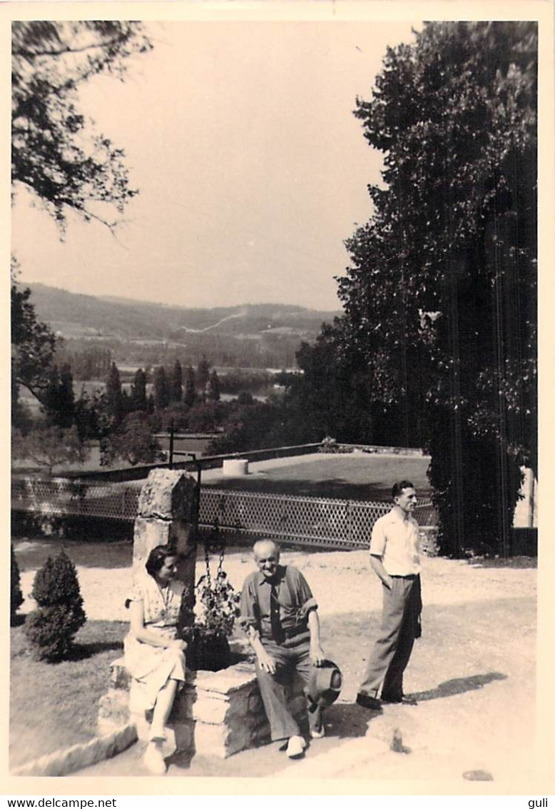 Photographie- Château Des MILANDES  PHOTO Amateur Ancienne-année 1955 (Format 18 X13 Cms) - Places