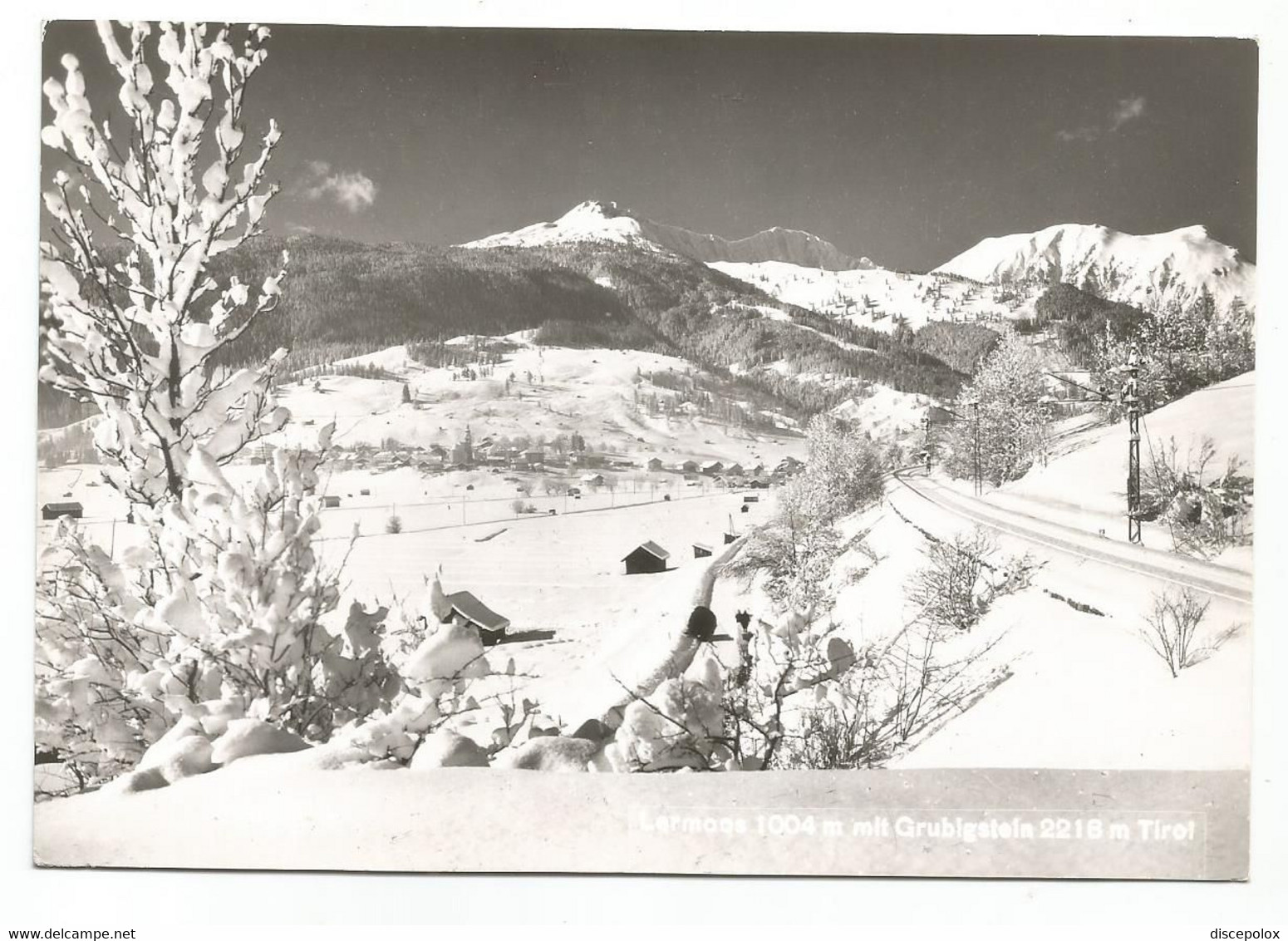 E4167 Lermoos Mit Grubigstein In Tirol / Viaggiata 1966 - Lermoos
