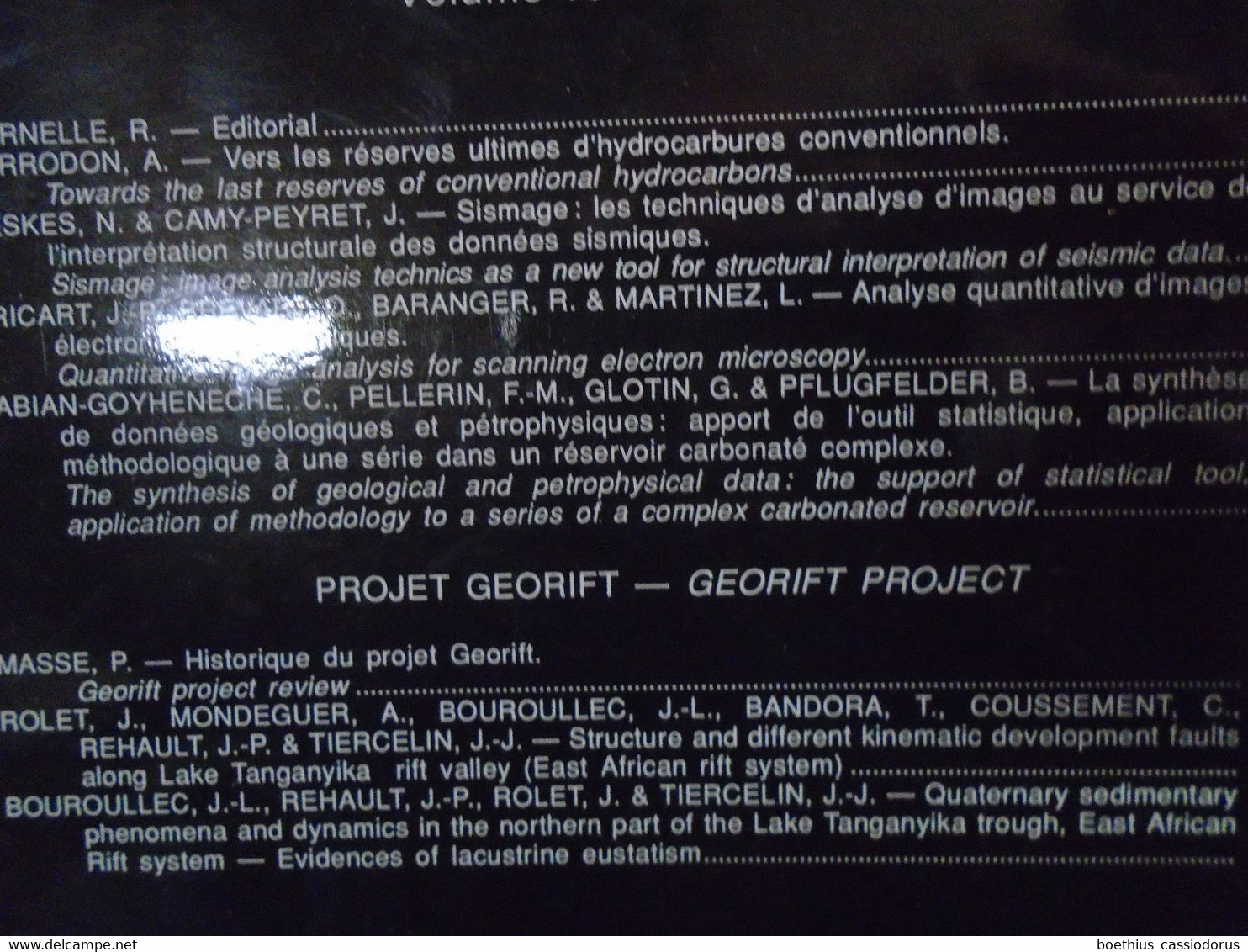 En Français Et En Anglais BULLETIN DES CENTRES DE RECHERCHES EXPLORATION-PRODUCTION ELF-AQUITAINE  VOL 15 - N° 2 - 1991 - Geowissenschaften