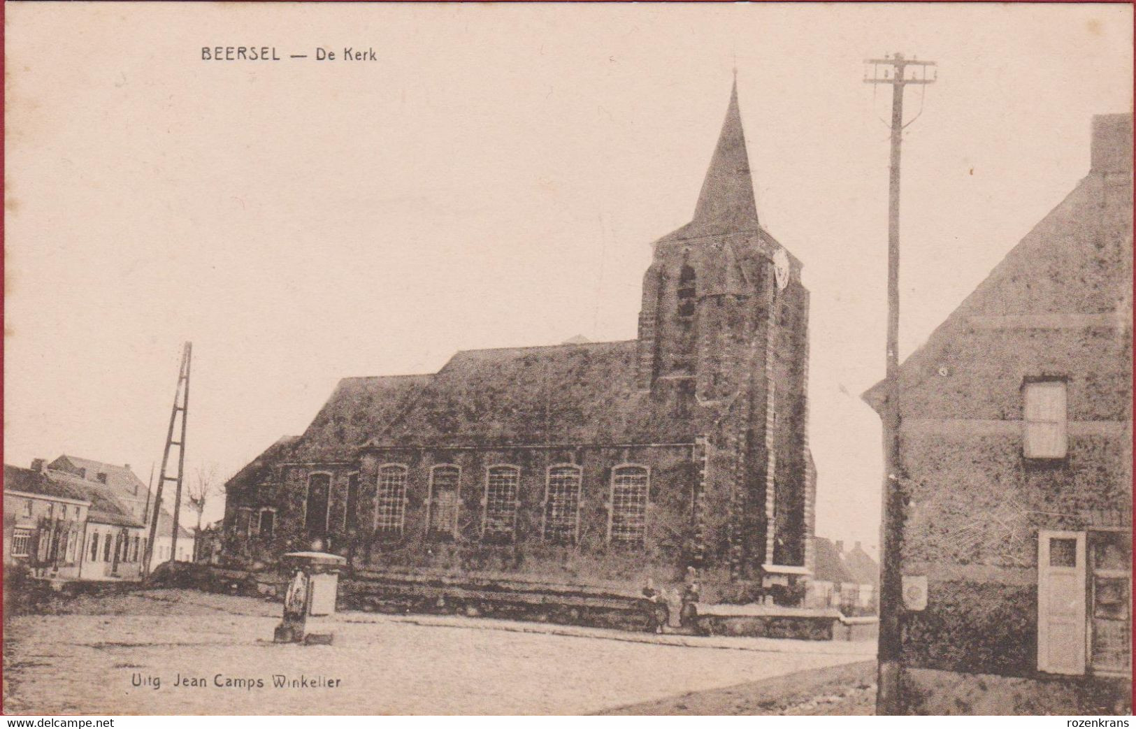 Beersel De Kerk Sint-Lambertuskerk  (In Goede Staat) - Beersel