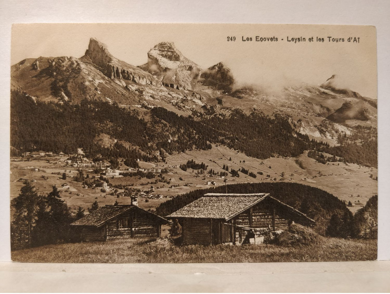 Leysin. Les Tours D'Ai - Leysin