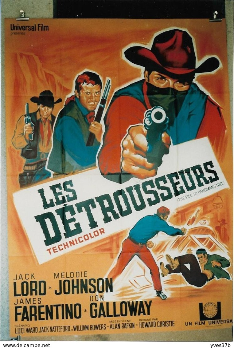 "Les Détrousseurs" J. Lord, M. Johnson, J. Farentino...1959 - 120x160 - TTB - Affiches & Posters