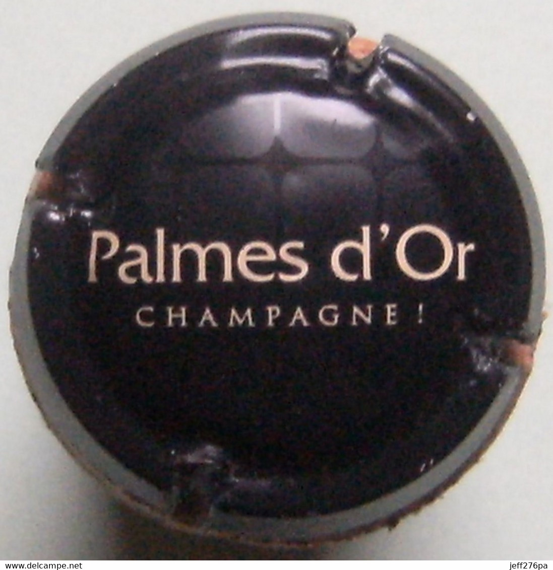 Capsule Champagne - Nicolas Feuillatte Palmes D'Or - Décor (noir&beige) - Feuillate