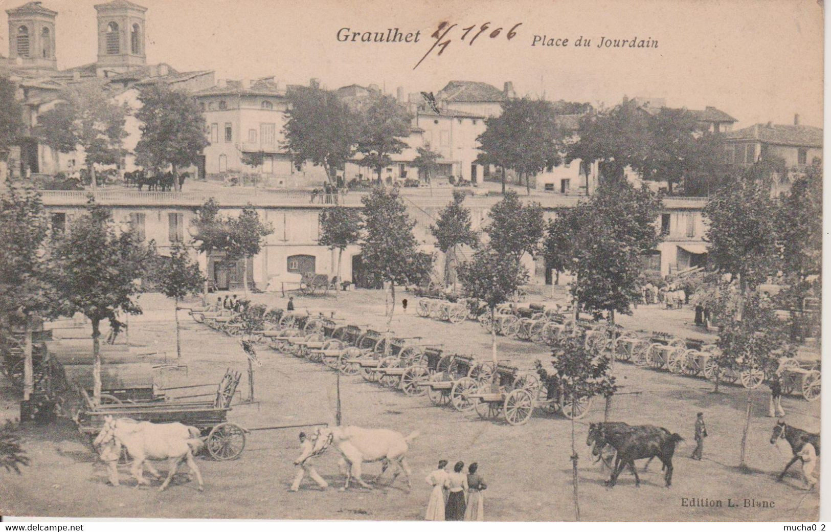 81 - GRAULHET - PLACE DU JOURDAIN - Graulhet