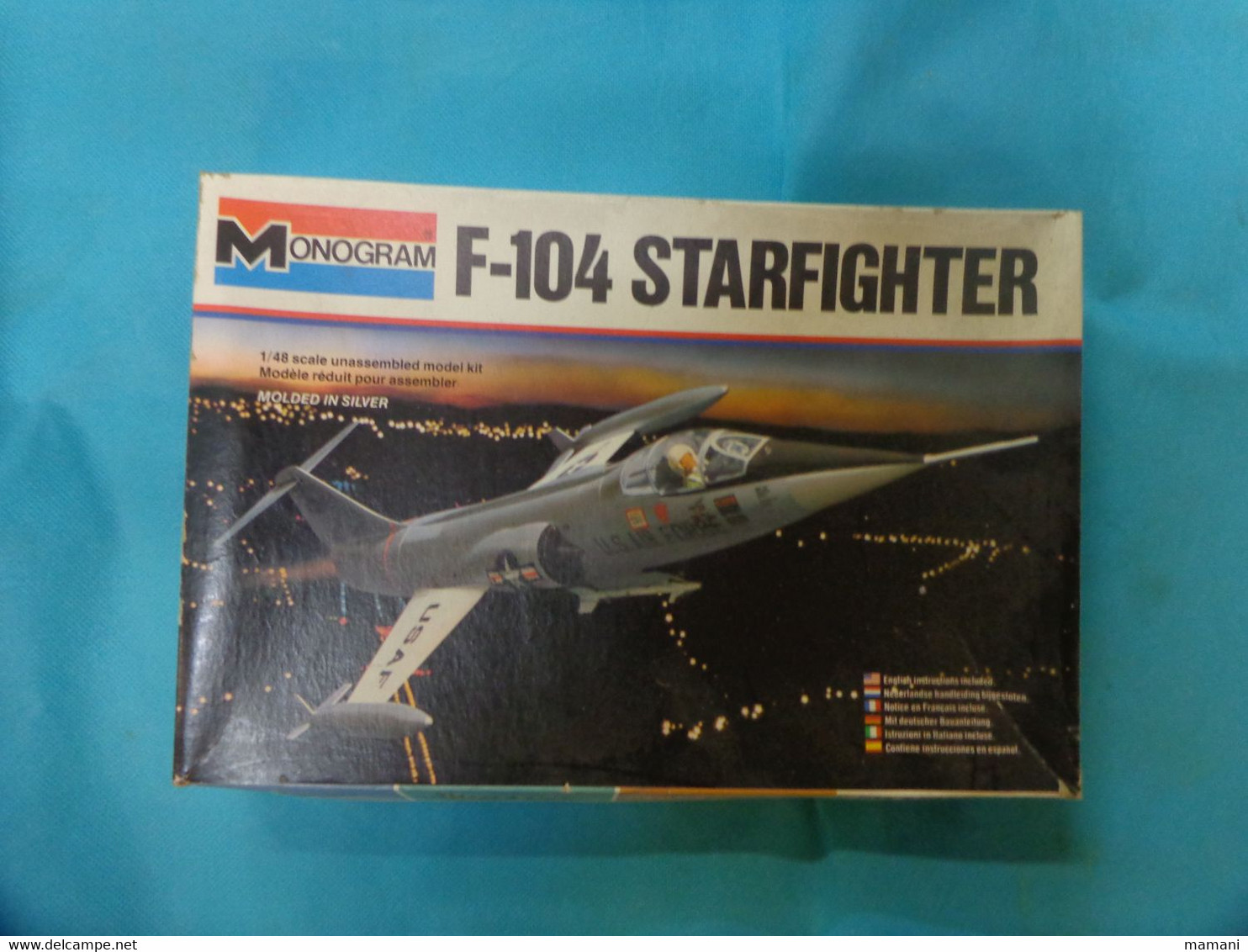 Maquette Plastique Monogram 1/48 F-104 STARFIGHTER Ref 5409 - Avions