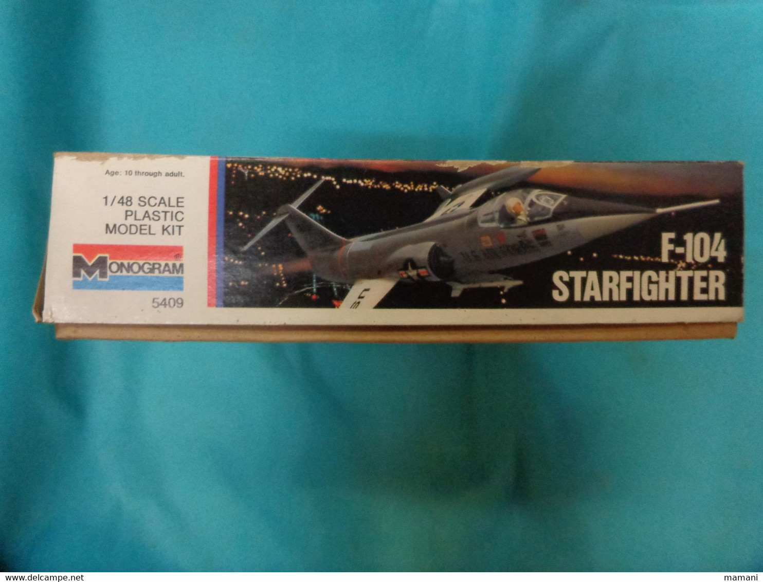 Maquette Plastique Monogram 1/48 F-104 STARFIGHTER Ref 5409 - Aerei
