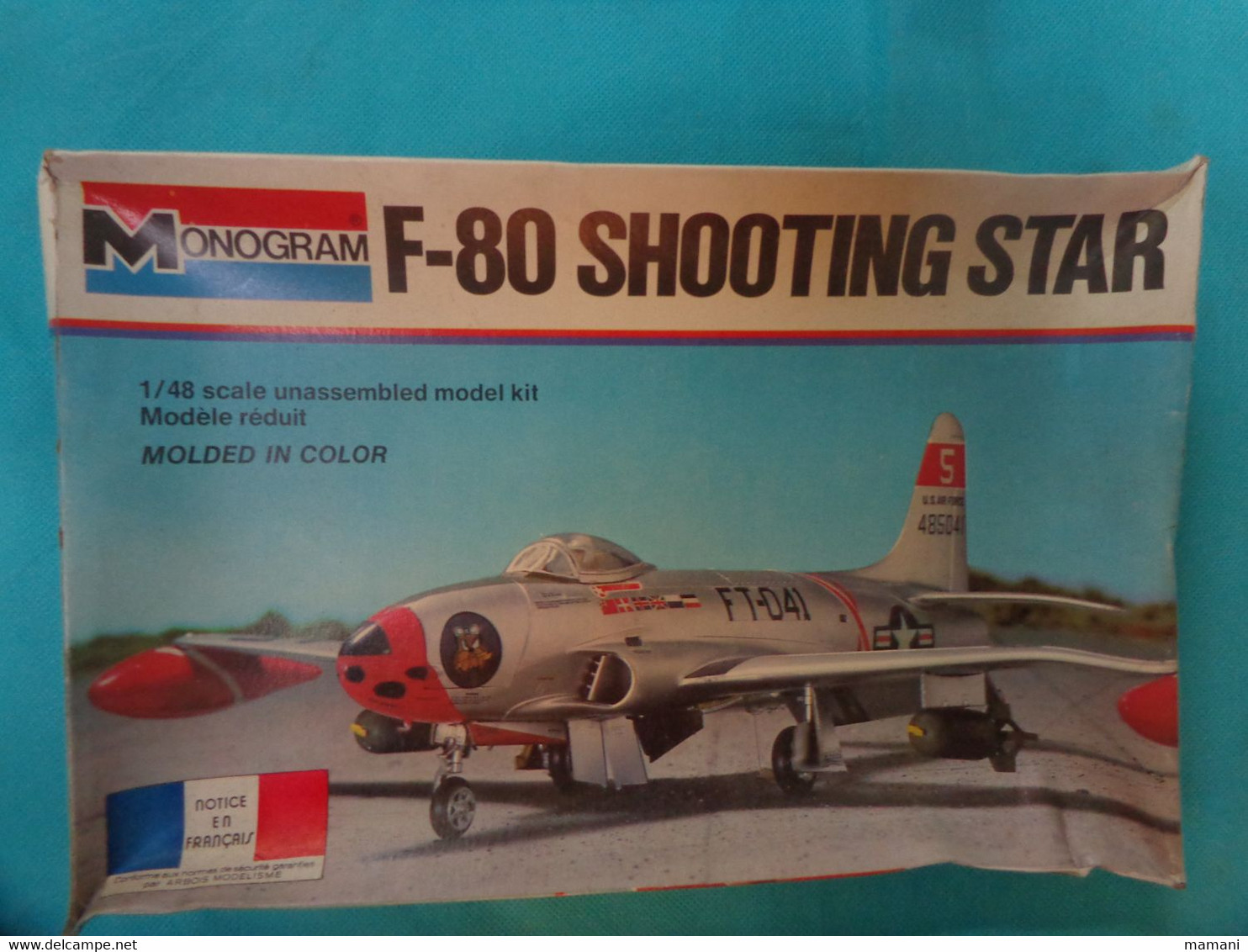 Maquette Plastique Monogram 1/48   Ref 5404 F-80 SH00TING STAR - Vliegtuigen