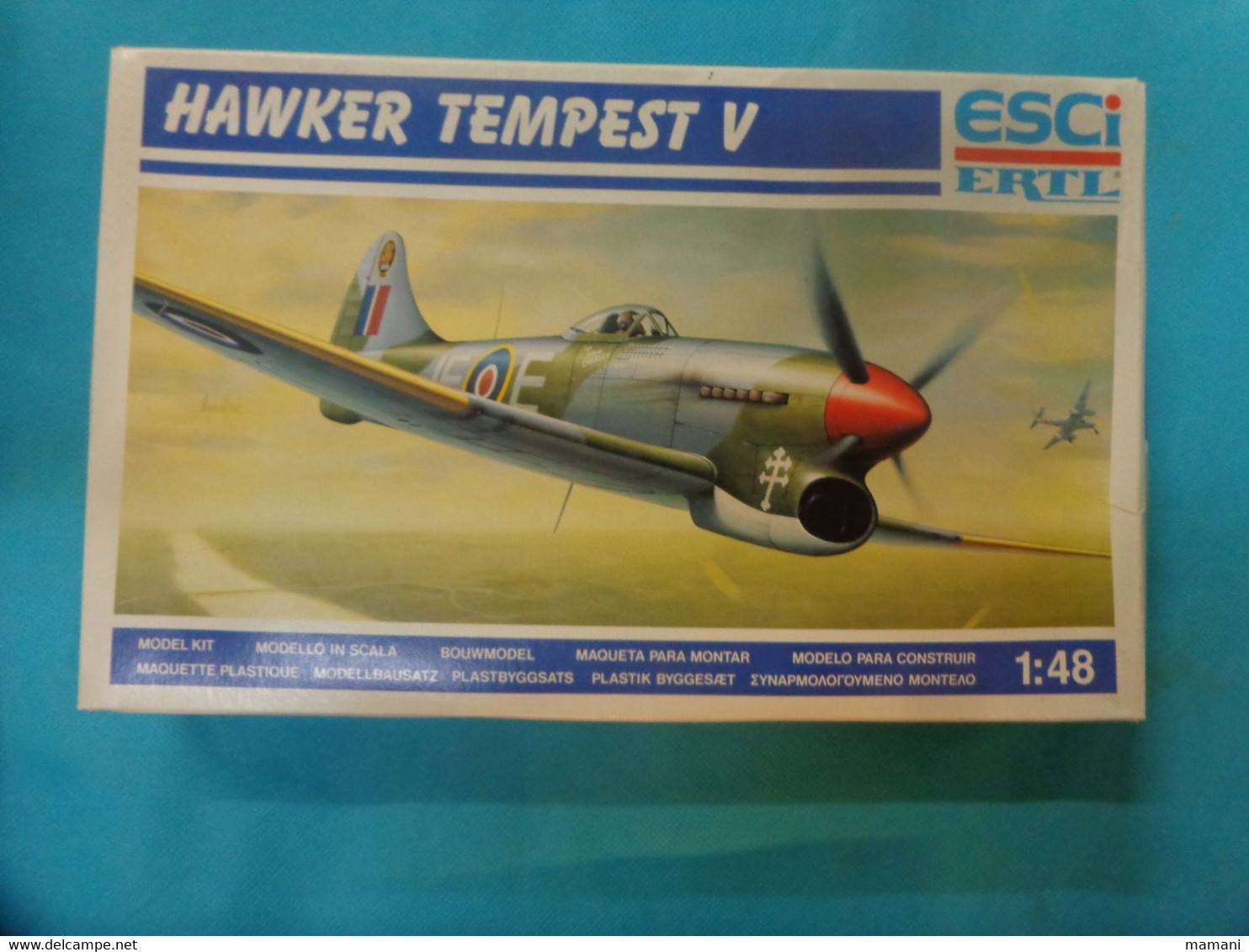 Maquette Plastique ESCI 1/48   Ref 4099  HAWKER TEMPEST V - Vliegtuigen