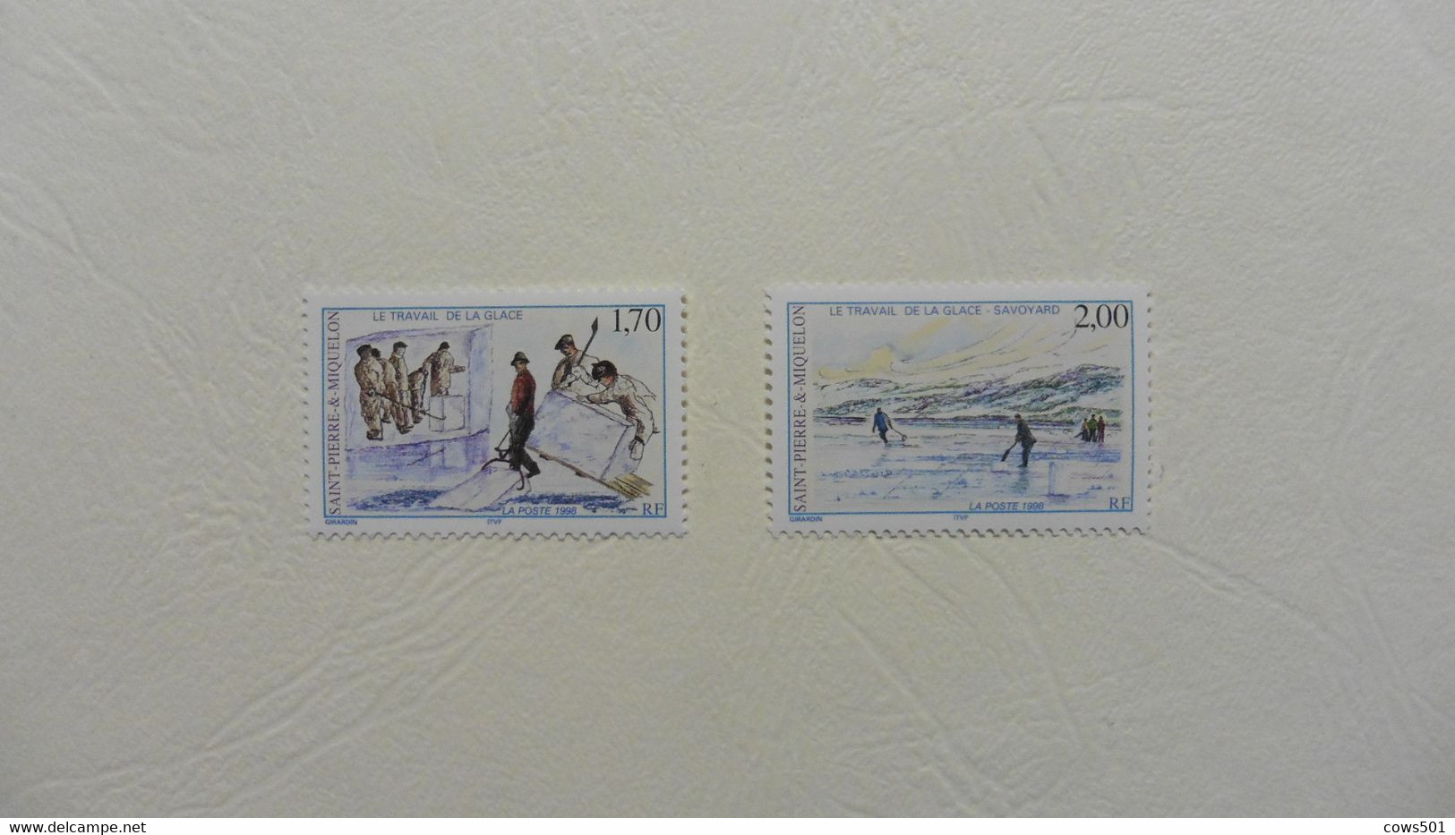 Amérique > St.Pierre Et Miquelon > Série 2 Timbres Neufs N°  672-673 - Collections, Lots & Series