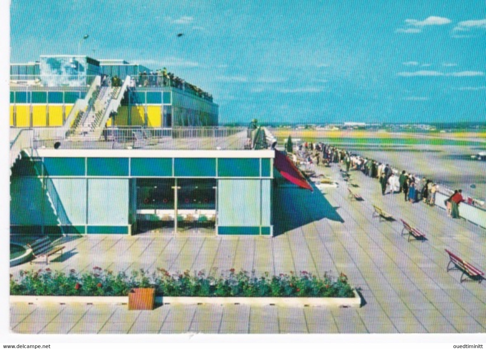 Les Terrasses De Paris Orly Années 60 - Aérodromes