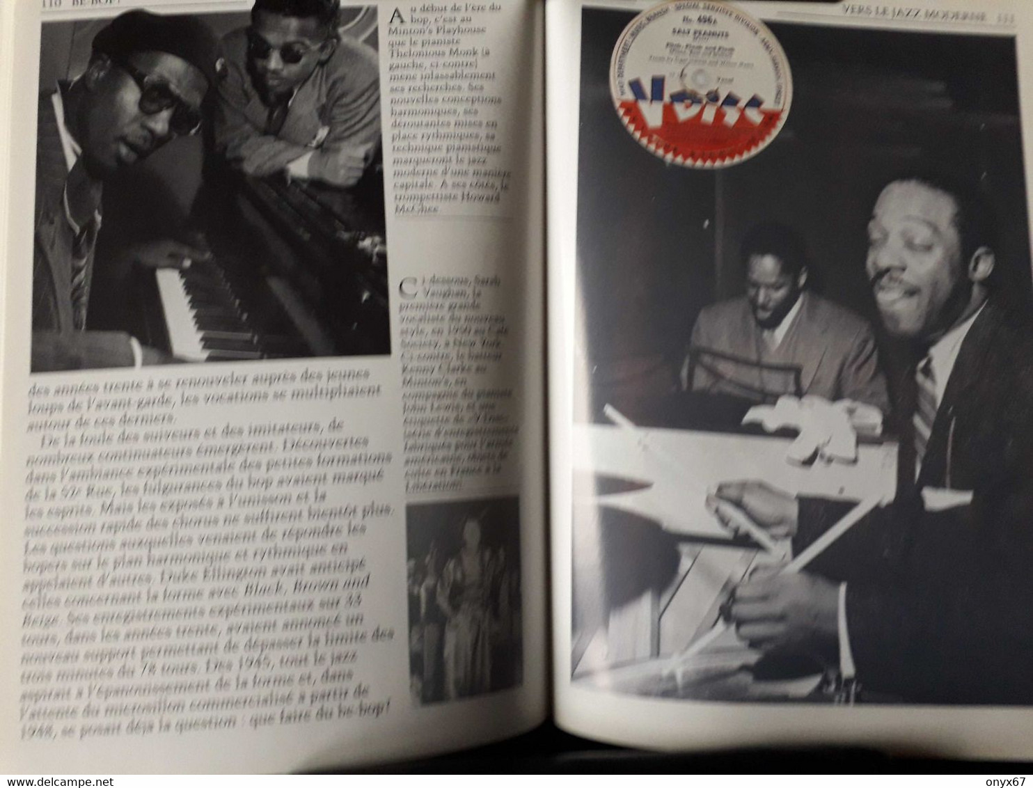 LIVRE MUSIQUE  Epopée du Jazz-1 du Blues au Bop-Photo couleur Noir et Blanc Découvertes Gallimard N°114  Novembre 1994