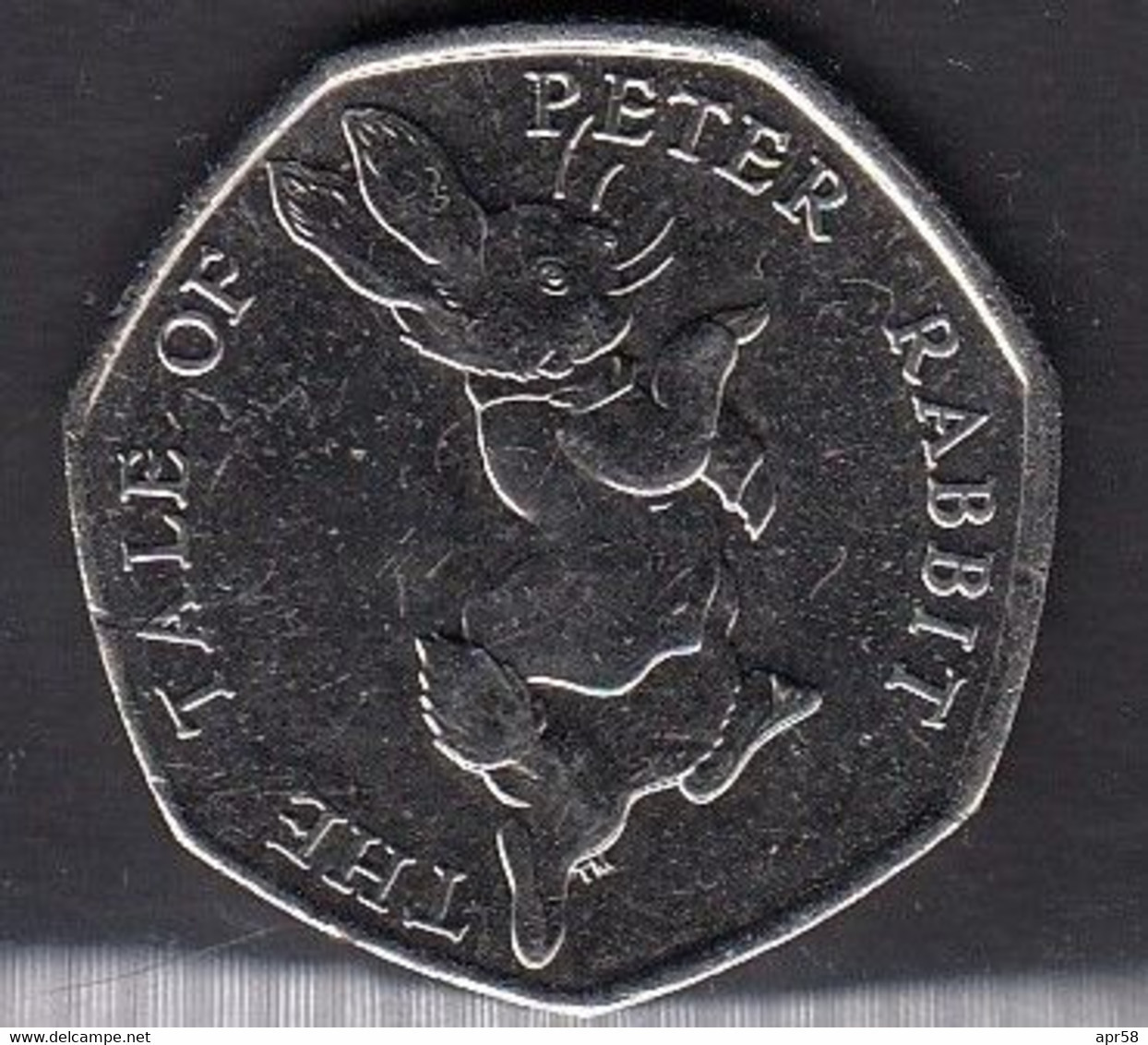 2017 50p Peter Rabbit - 50 Pence