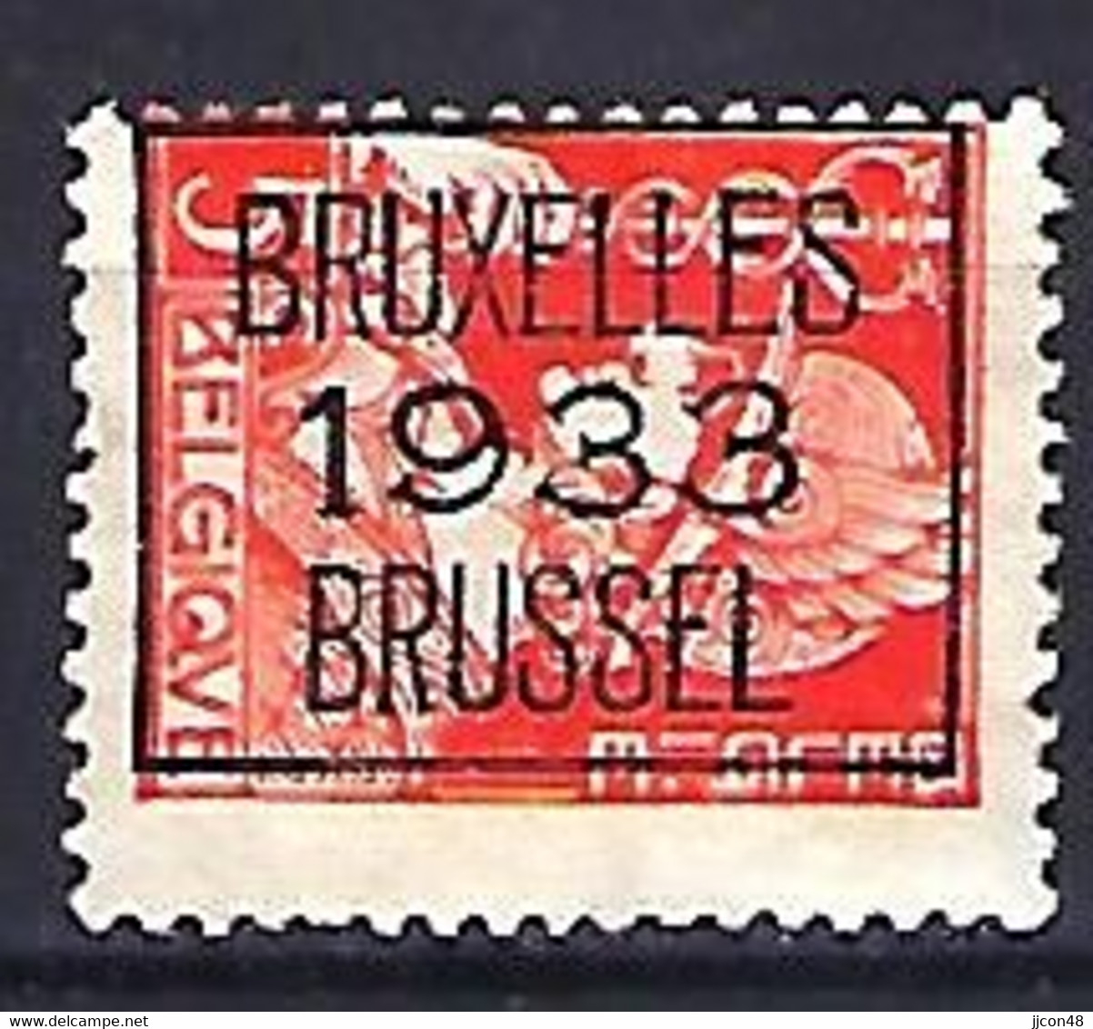 Belgium 1932  Precancel 5c (o) Mi.327  (Bruxelles 1933) - Roller Precancels 1930-..