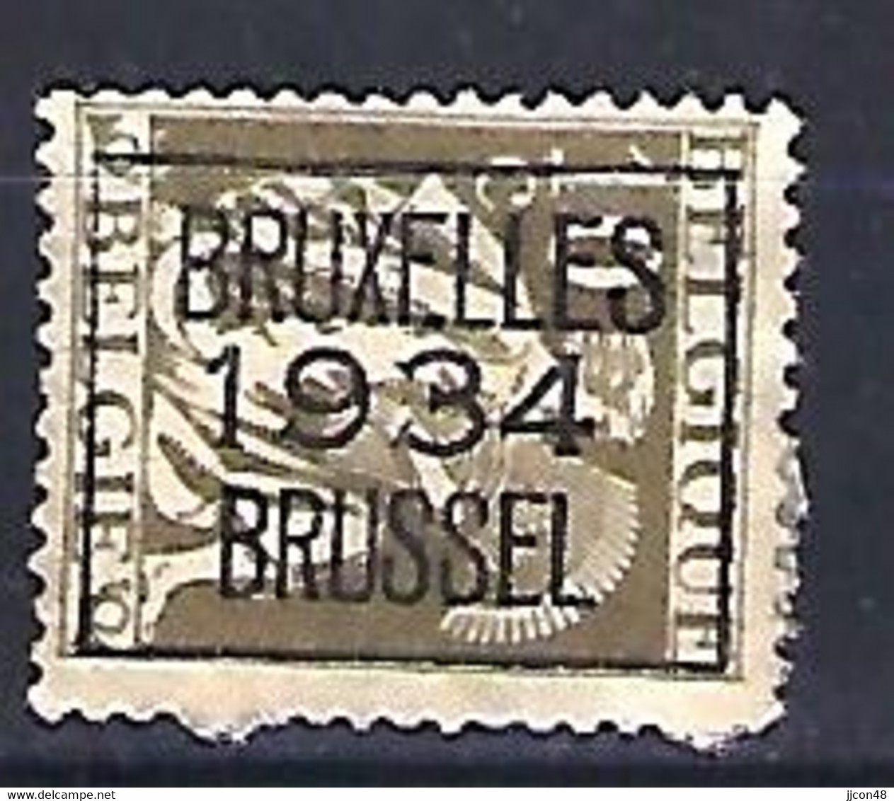 Belgium 1932  Precancel 10c (o) Mi.328  (Bruxelles 1934) - Rolstempels 1930-..