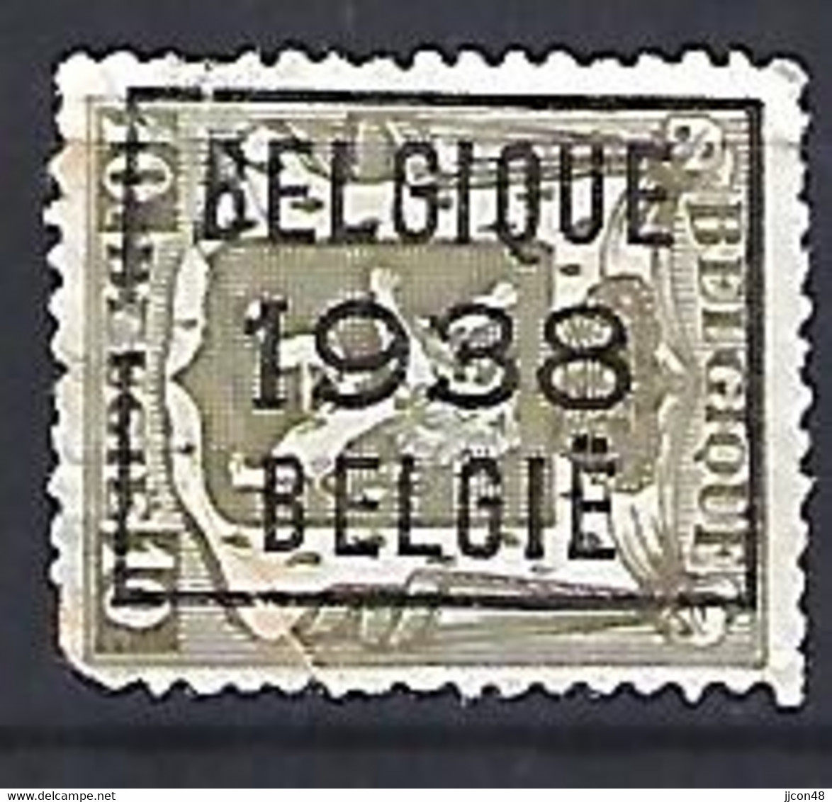 Belgium 1936  Precancel 10c (o) Mi.416  (Belgique 1938) - Roller Precancels 1930-..