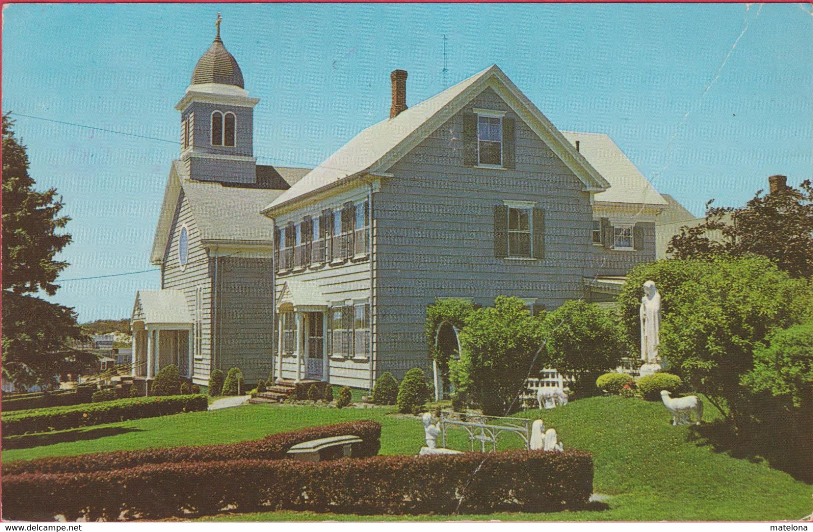 ETATS UNIS MA MASSACHUSETTS ST. PETER'S CHURCH AND RECTORY PROVINCETOWN ON CAPE COD - Cape Cod