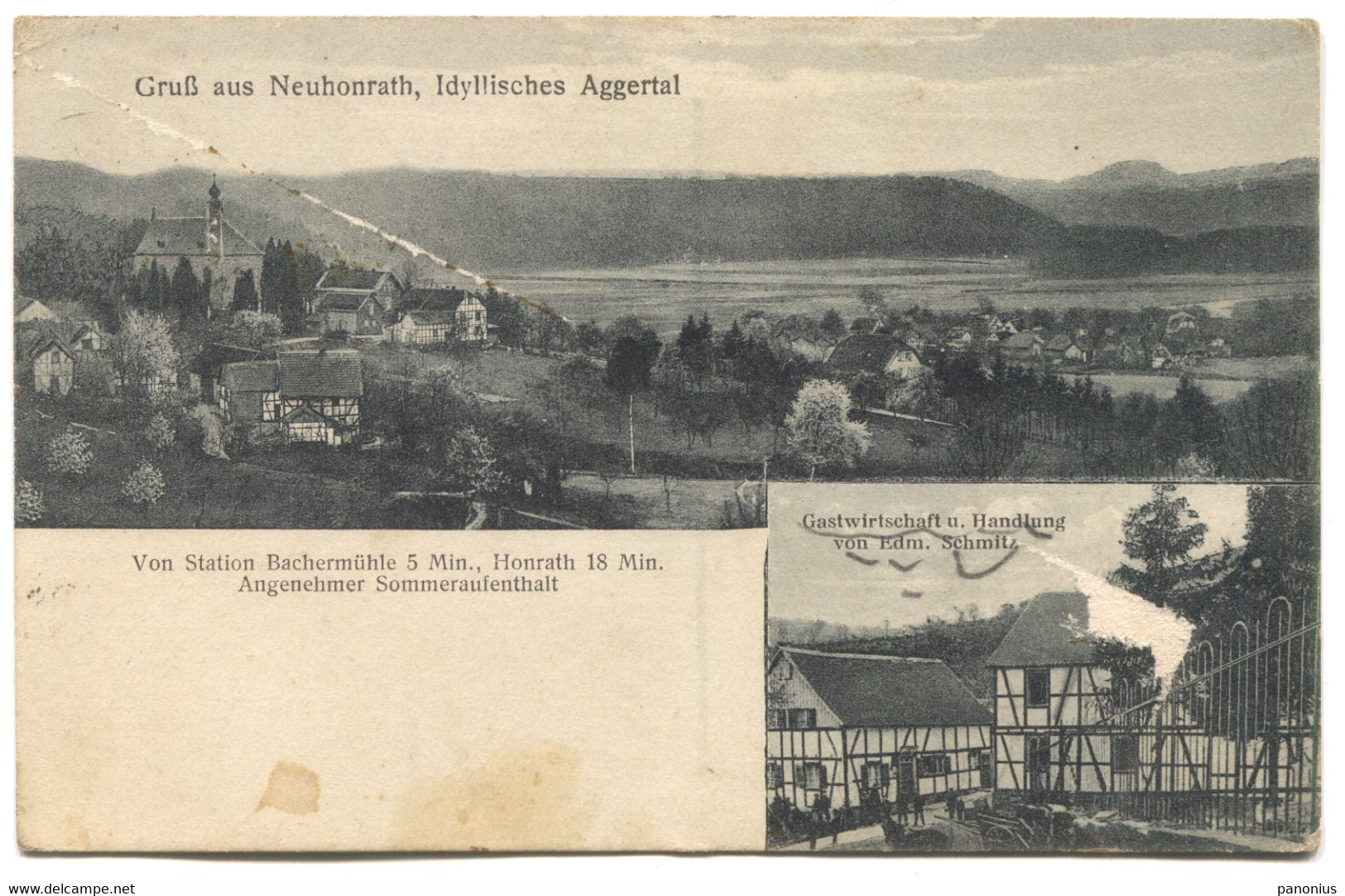 NEUHONRATH - GERMANY, Year 1927. - Siegburg