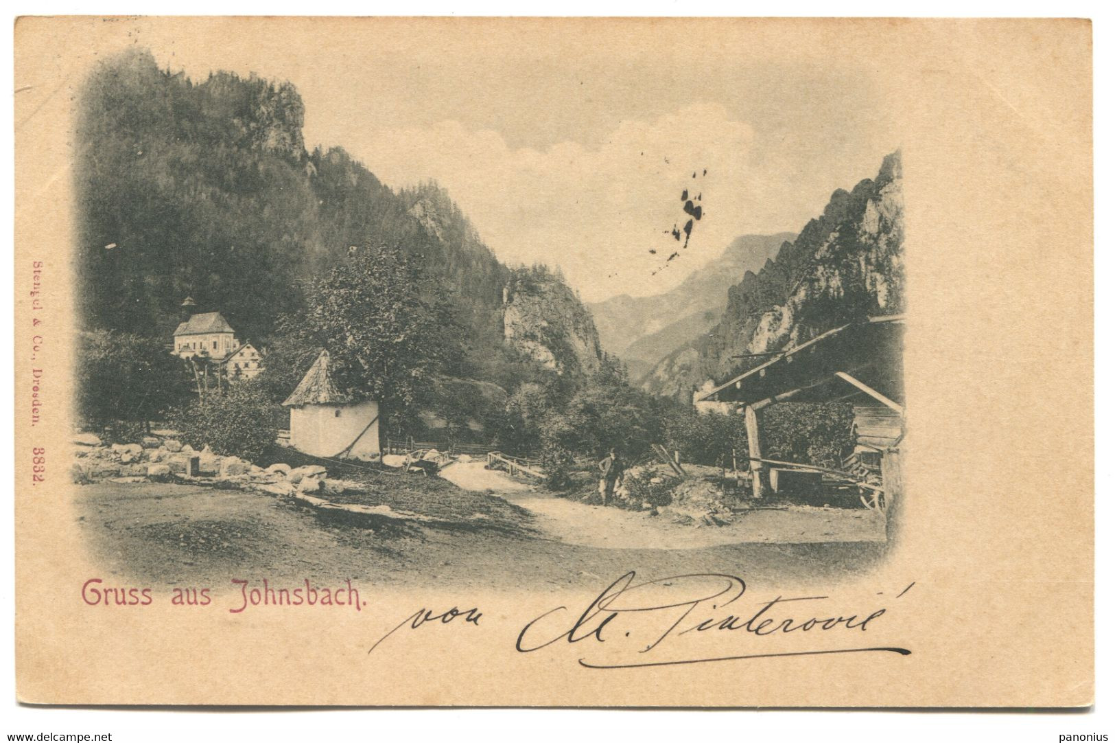 JOHNSBACH -  AUSTRIA, Year 1899 - Gesäuse