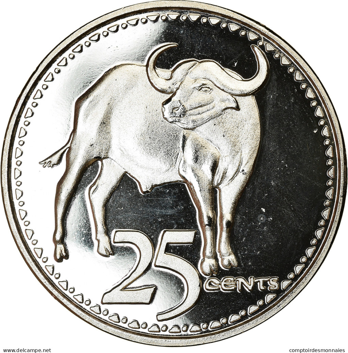 Monnaie, Rhodésie, 25 Cents, 2018, British Royal Mint, SPL, Nickel Plated Steel - Rhodésie
