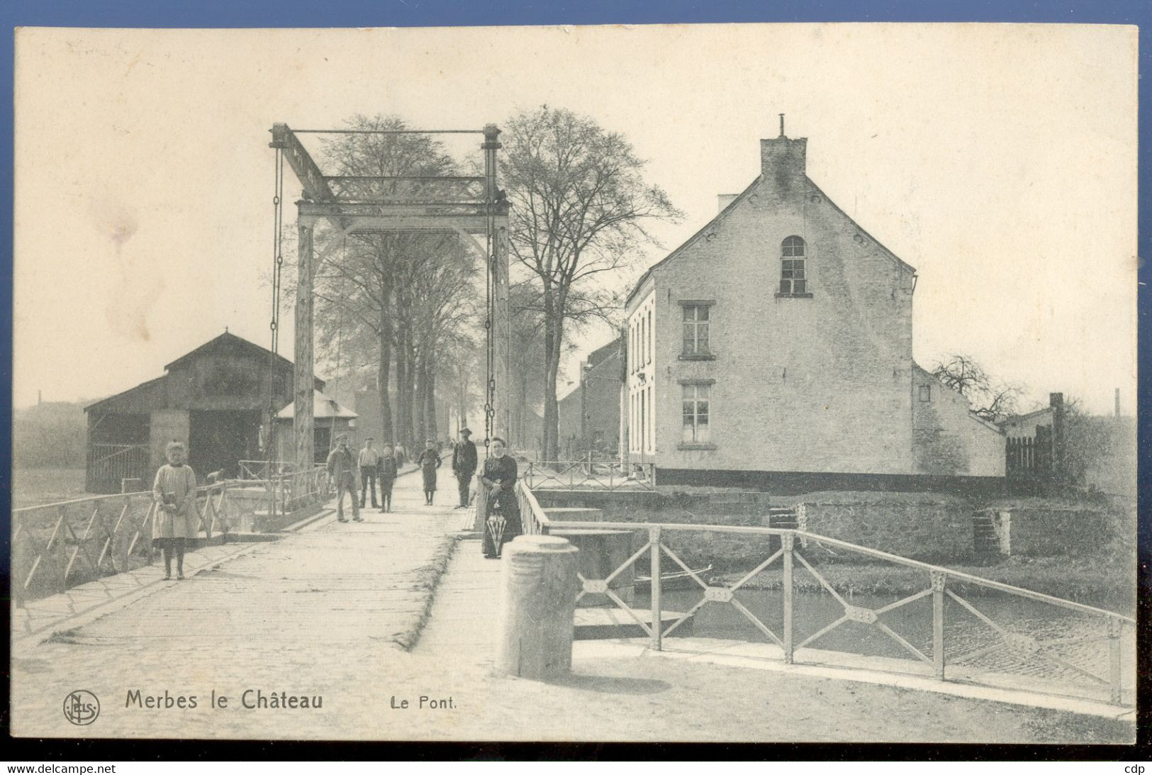 Cpa Merbes Le Chateau   1910 - Merbes-le-Château