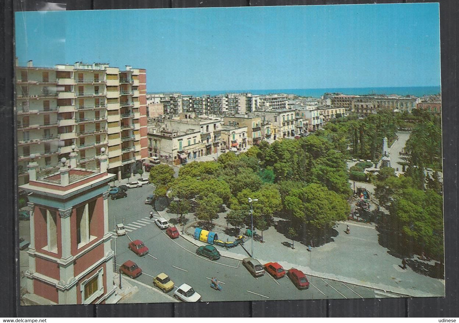 BISCEGLIE 1972 - VILLA COMUNALE E PANORAMA PARZIALE - Bisceglie