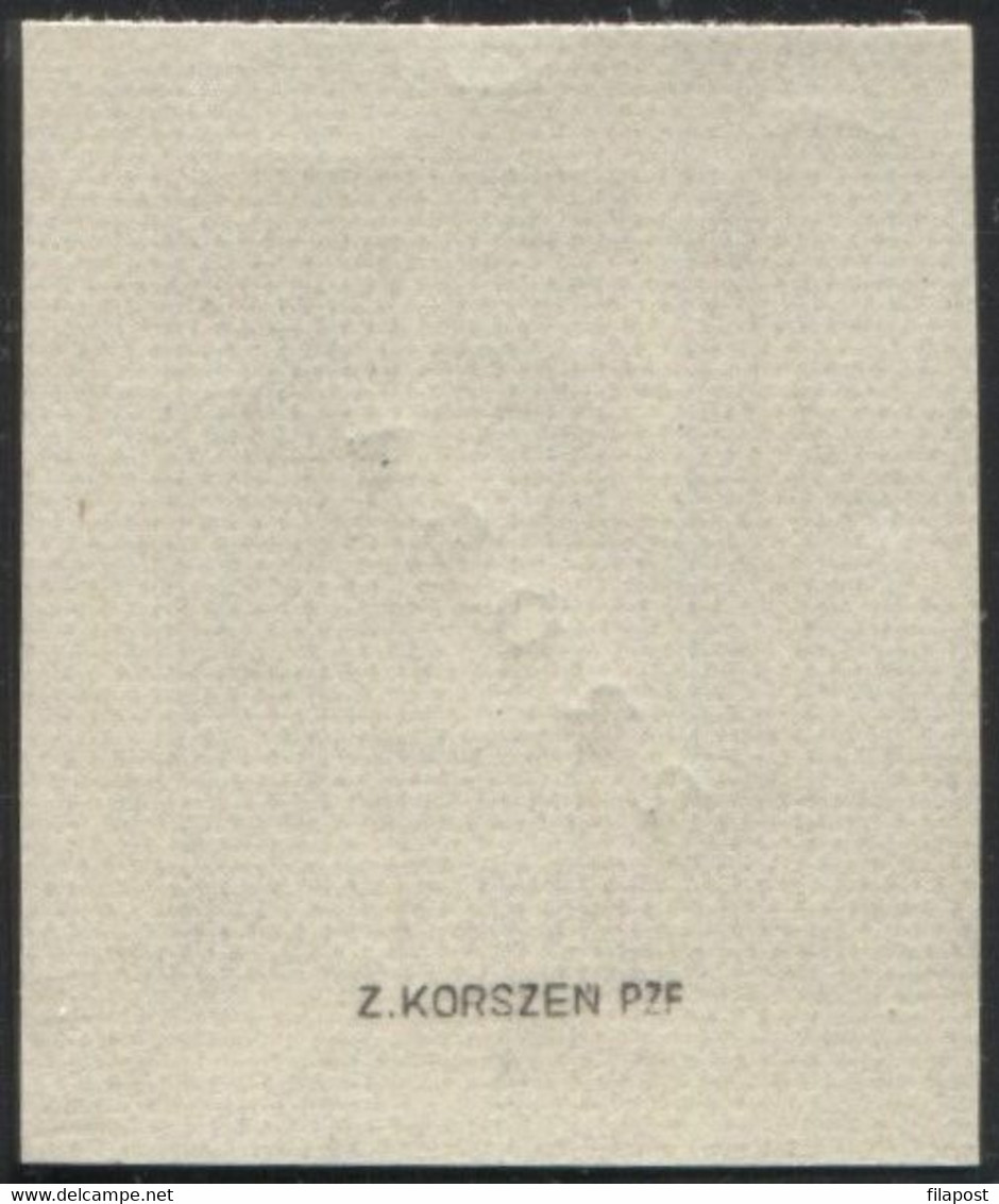 1955 Poland, Mi 915/916 Proof Of Colour, Guarantee Korszeń, City Hall Architecture Poznań International Fair MNH** P30 - Essais & Réimpressions