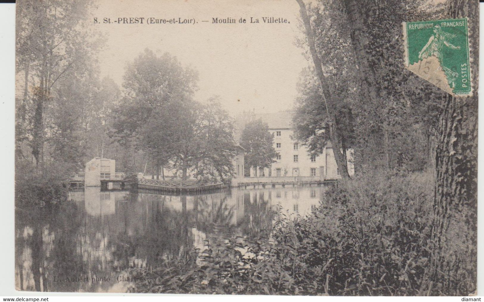 ST PREST (28) - Moulin De La Villette - Bon état - Autres & Non Classés