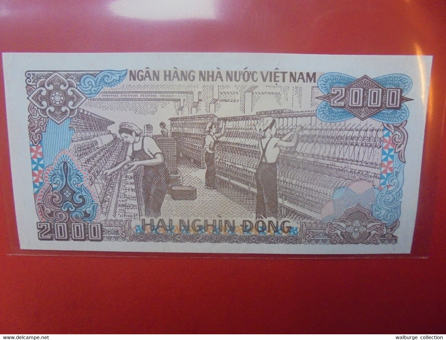 VIETNAM(NORD) 2000 DÔNG 1988 Peu Circuler (B.21) - Vietnam