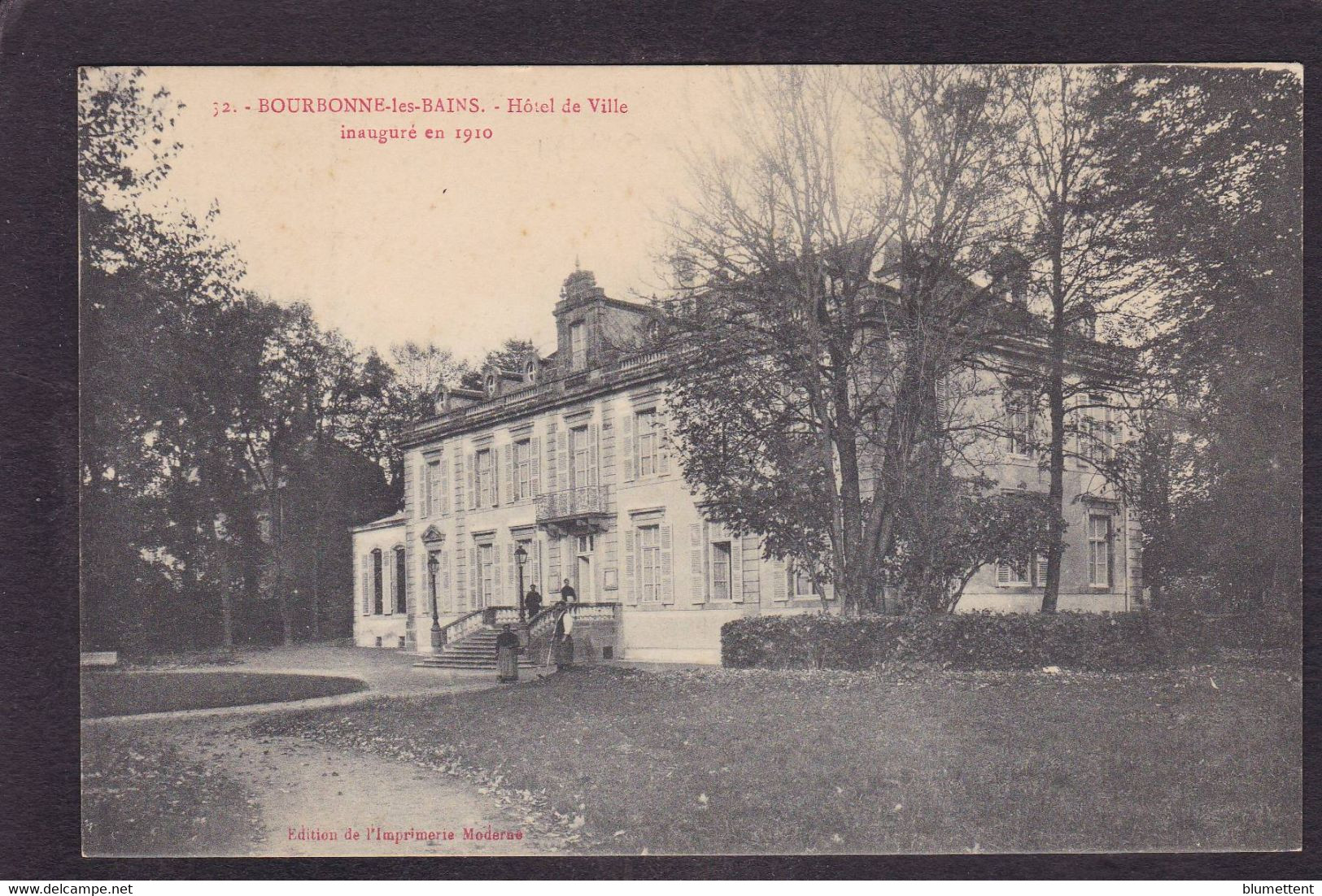 CPA [52] Haute Marne > Bourbonne Les Bains Non Circulé - Bourbonne Les Bains