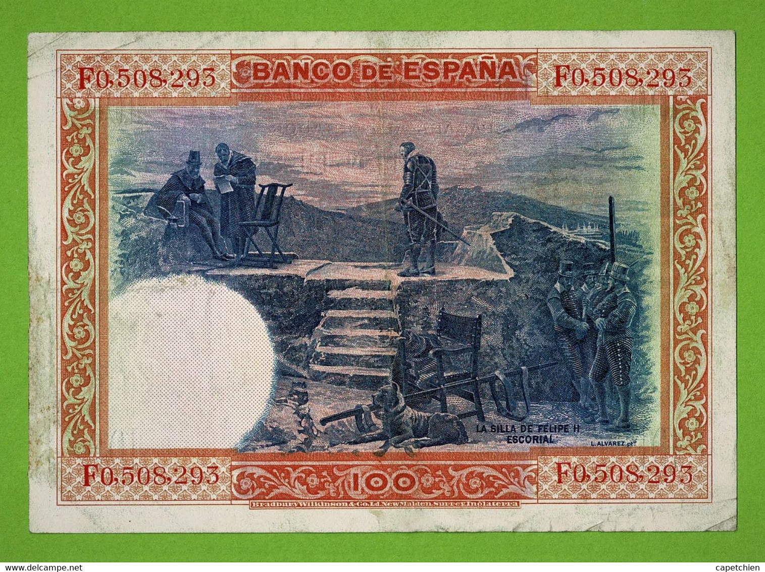 ESPAGNE / CIEN PESETAS / 100 PESETAS / 1 JUILLET 1925 - 100 Pesetas