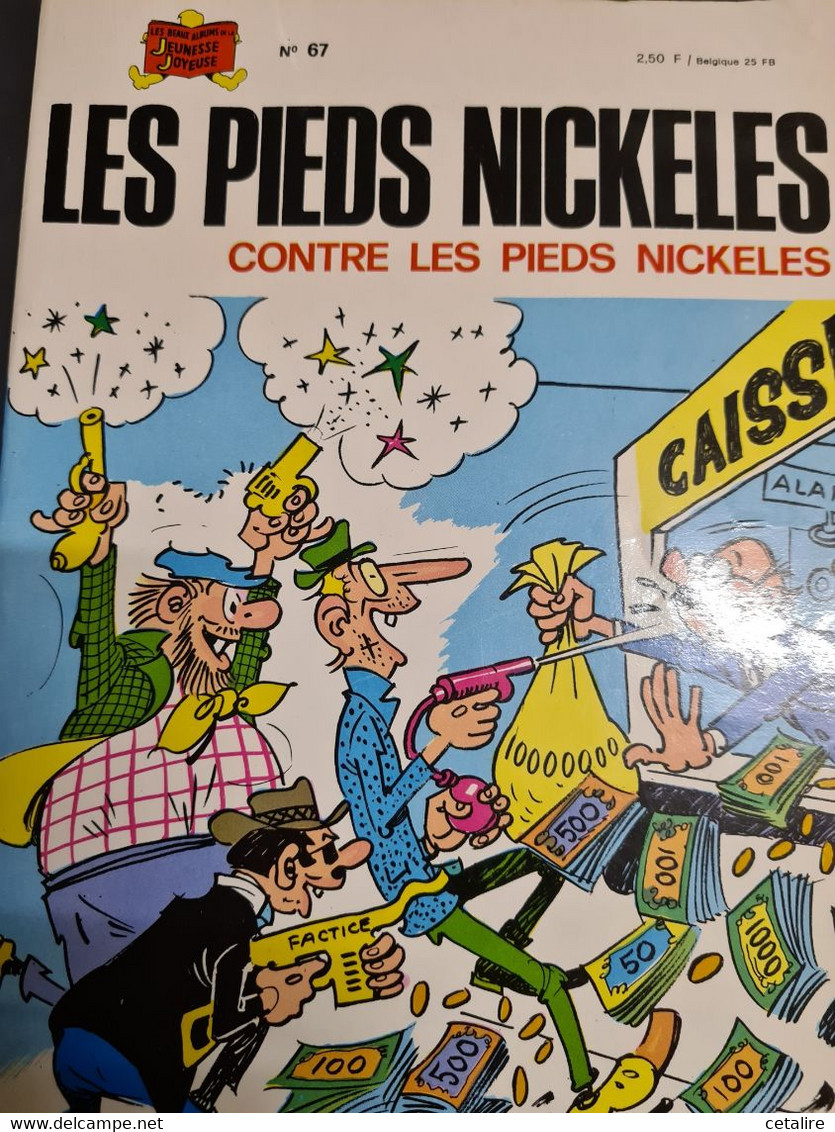 Les Pieds Nickelés Contre Les Pieds Nickelés N°67 1974 +++TBE+++ LIVRAISON GRATUITE+++ - Pieds Nickelés, Les