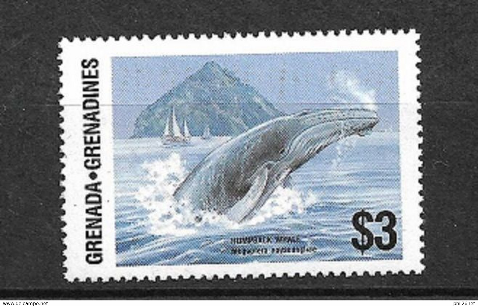 Grenadines   N° 475  Baleine   Neuf  * *  B/TB  = MNH F/ VF    - Antarctic Wildlife