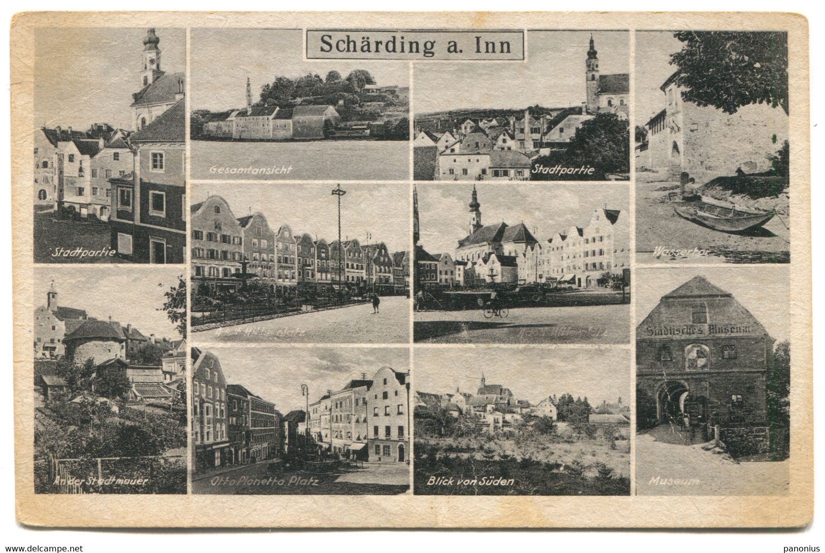 SCHARDING A. INN - AUSTRIA, OLD PC - Schärding